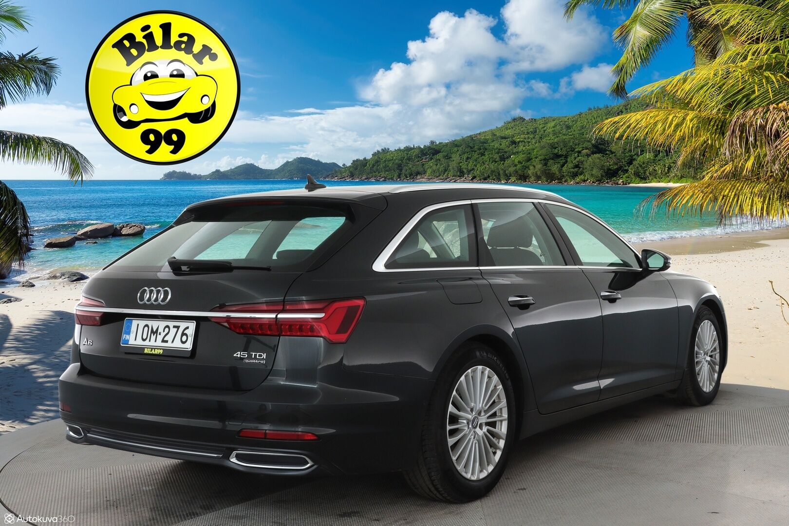 Audi A6 2019 Avant Business Design Launch Edition 45 TDI quattro tiptronic ** Webasto / Koukku / 360° / Matrix-LED / Muistipenkki ** - Suomi-auto / Kahdet Renkaat
