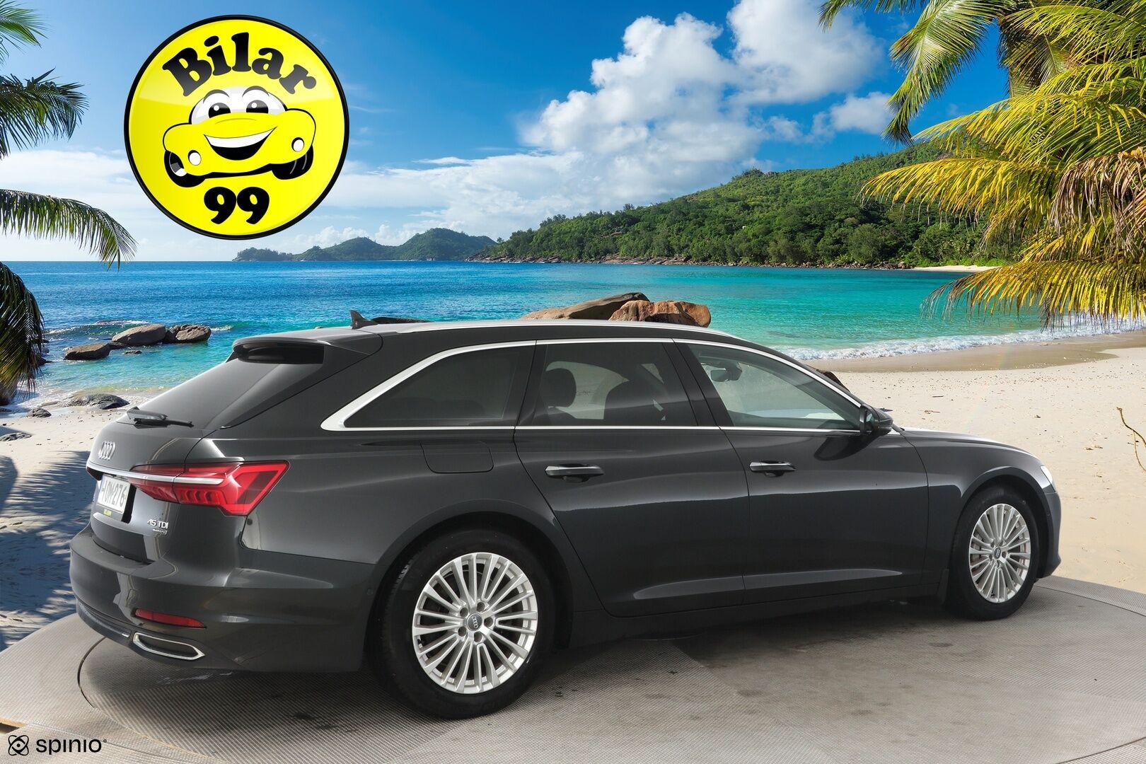Audi A6 2019 Avant Business Design Launch Edition 45 TDI quattro tiptronic ** Webasto / Koukku / 360° / Matrix-LED / Muistipenkki ** - Suomi-auto / Kahdet Renkaat / Nahkaverhoilu