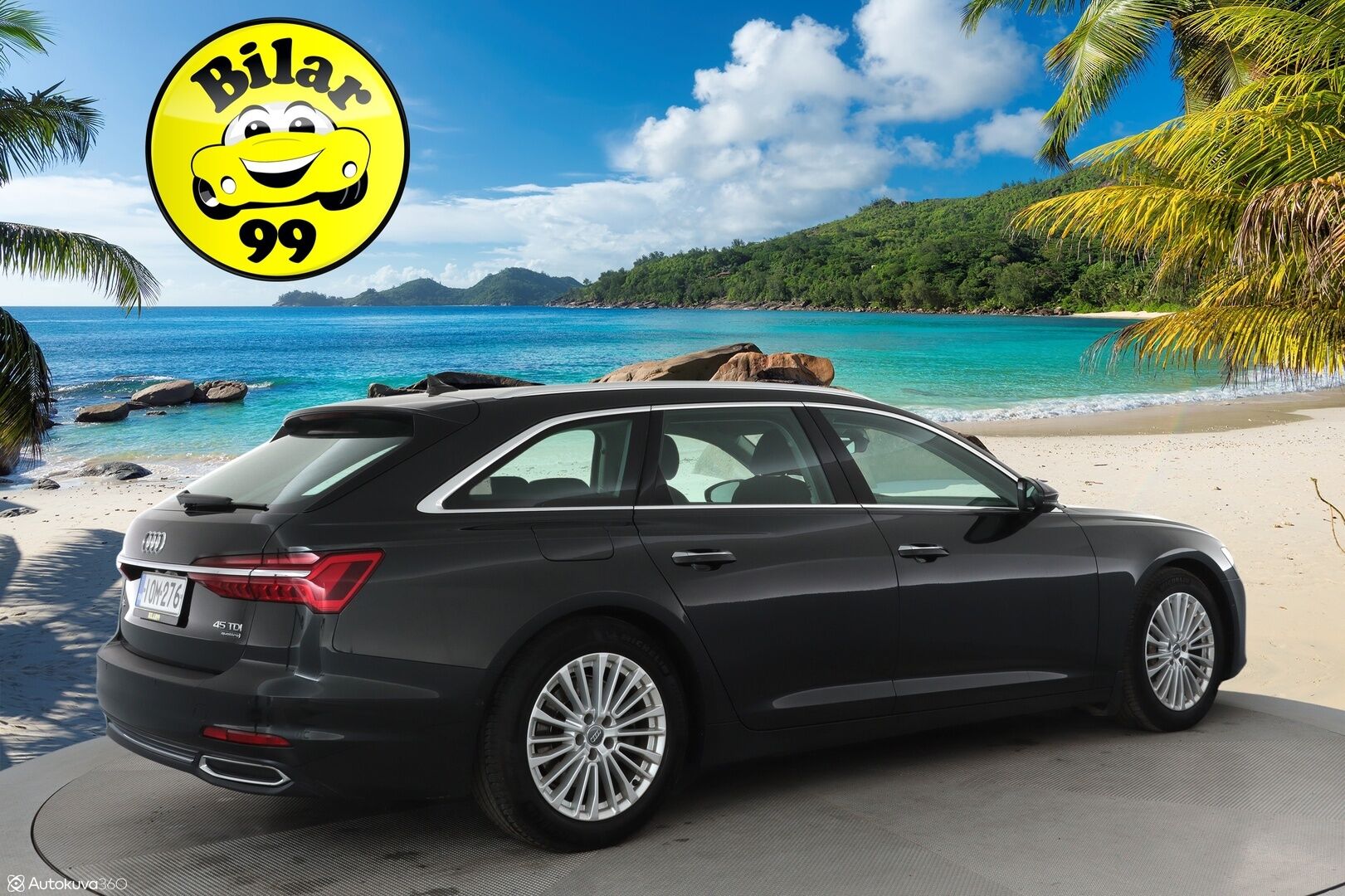 Audi A6 2019 Avant Business Design Launch Edition 45 TDI quattro tiptronic ** Webasto / Koukku / 360° / Matrix-LED / Muistipenkki ** - Suomi-auto / Kahdet Renkaat