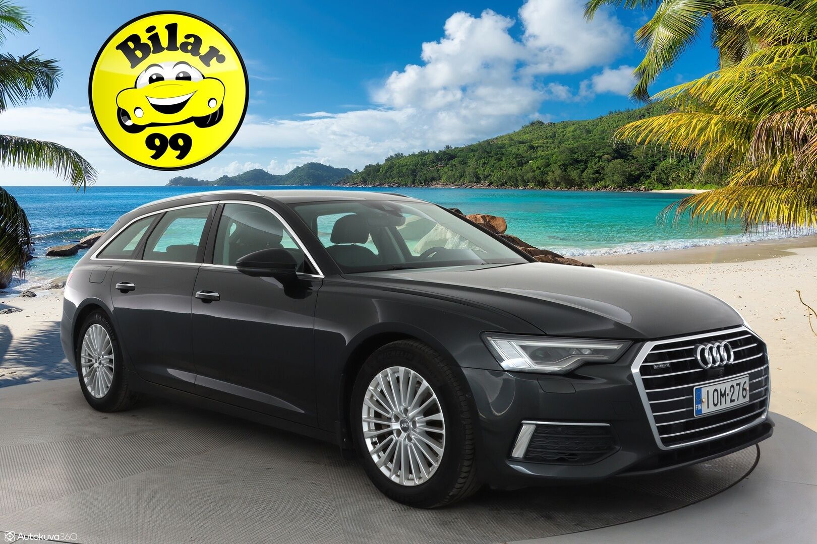 Audi A6 2019 Avant Business Design Launch Edition 45 TDI quattro tiptronic ** Webasto / Koukku / 360° / Matrix-LED / Muistipenkki ** - Suomi-auto / Kahdet Renkaat