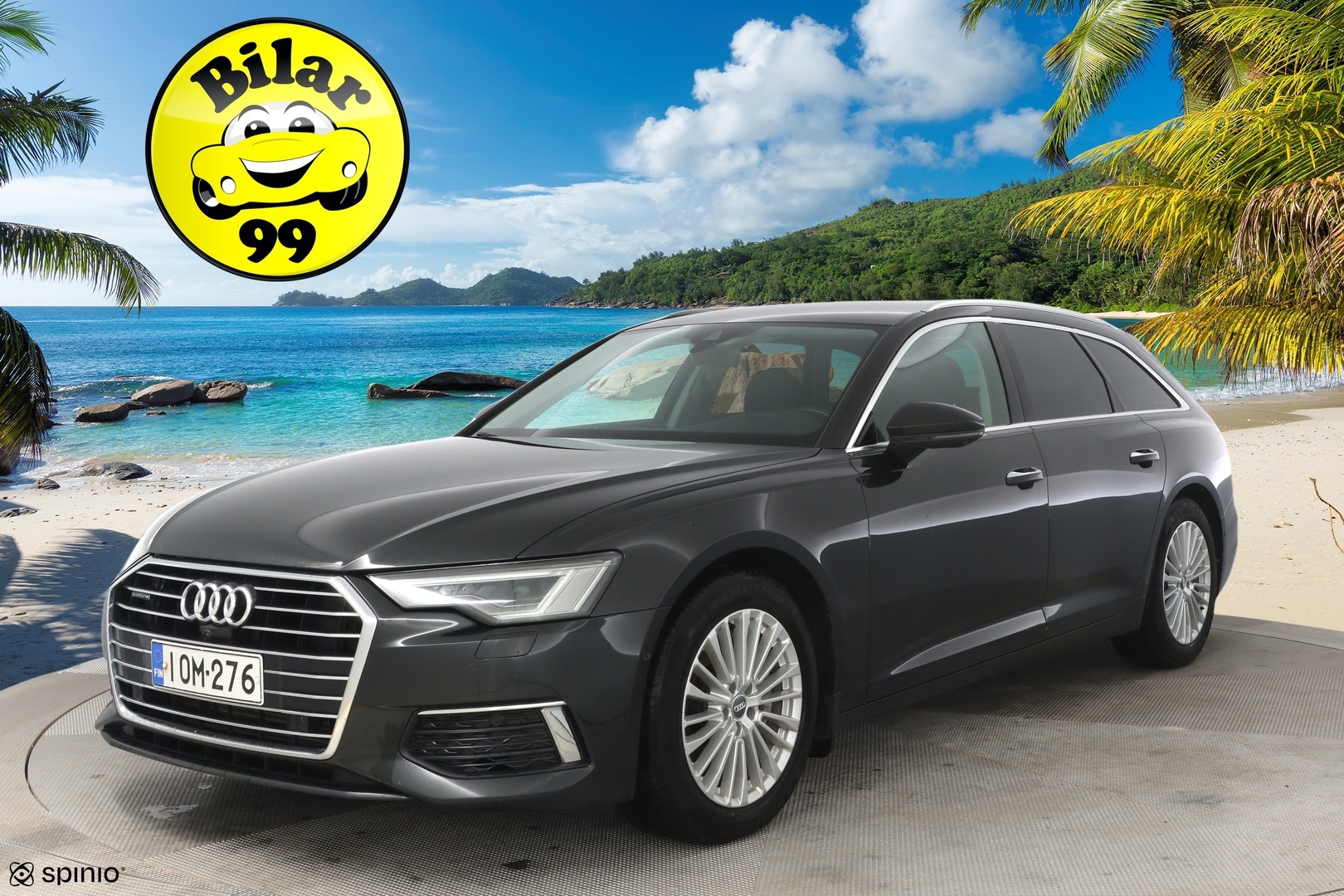 Audi A6 2019 Avant Business Design Launch Edition 45 TDI quattro tiptronic ** Webasto / Koukku / 360° / Matrix-LED / Muistipenkki ** - 3,99% KORKOTARJOUS TÄHÄN AUTOON 21.9. ASTI - Suomi-auto / Kahdet Renkaat / Nahkaverhoilu
