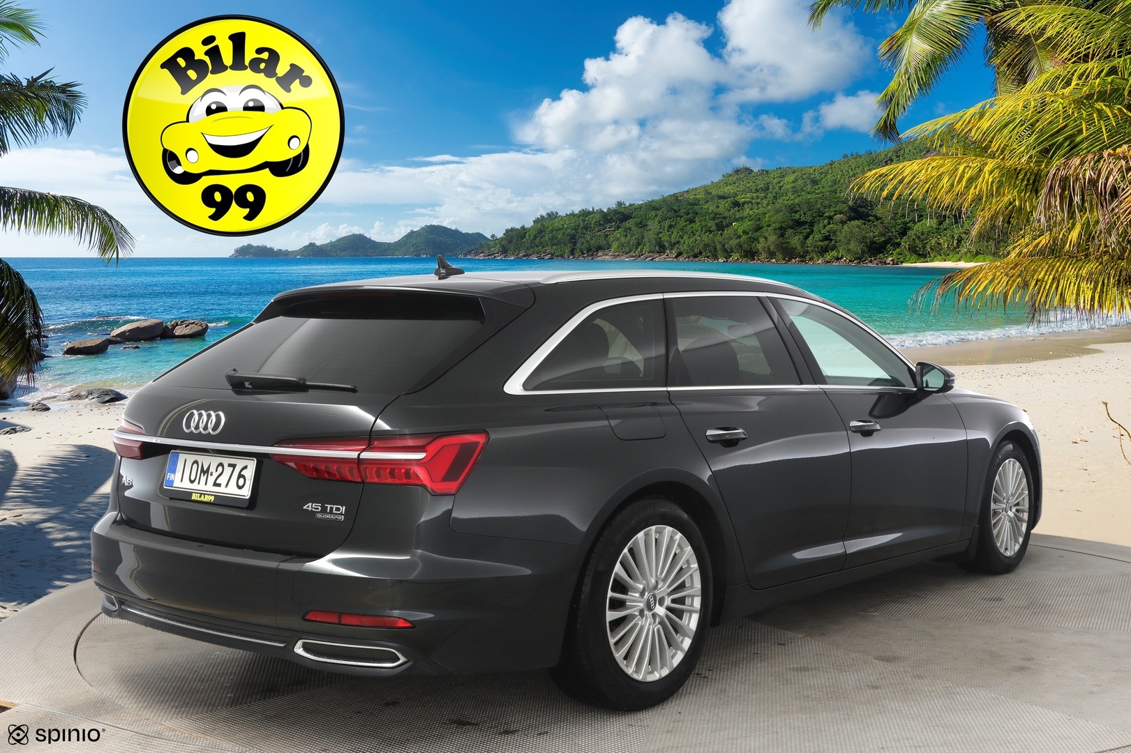 Audi A6 2019 Avant Business Design Launch Edition 45 TDI quattro tiptronic ** Webasto / Koukku / 360° / Matrix-LED / Muistipenkki ** - 3,99% KORKOTARJOUS TÄHÄN AUTOON 21.9. ASTI - Suomi-auto / Kahdet Renkaat / Nahkaverhoilu