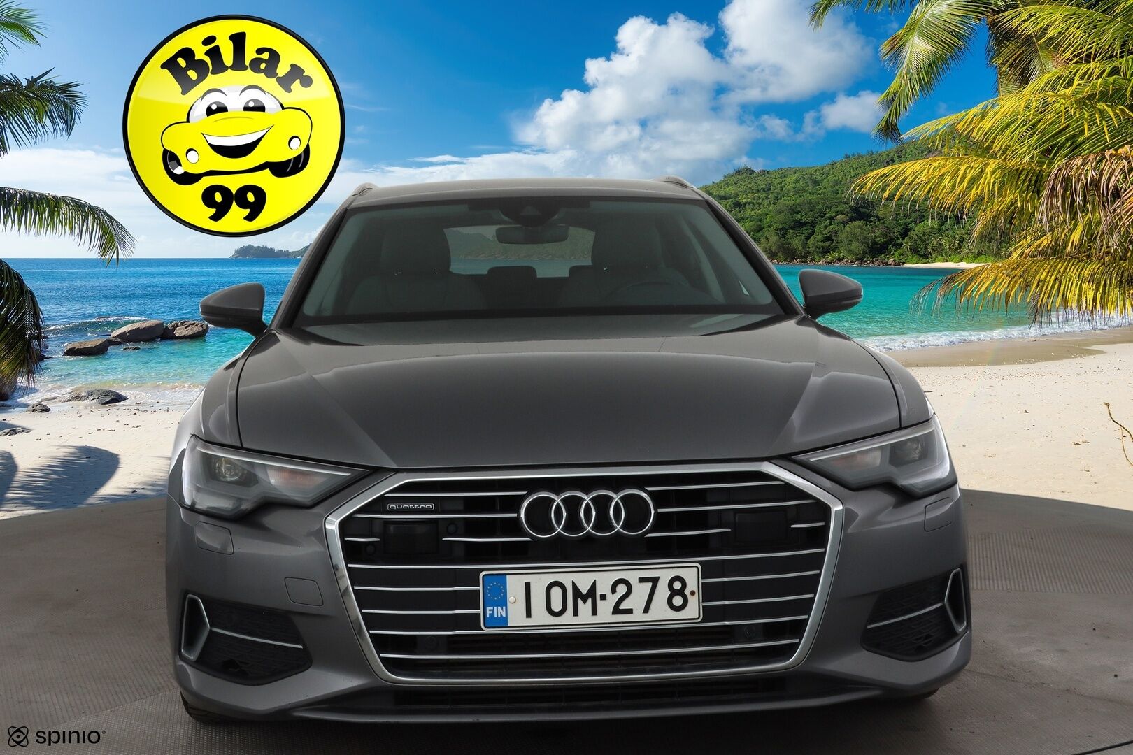 Audi A6 2019 Avant Business Sport Launch Edition 45 TDI quattro tiptronic * Webasto / Koukku / ACC / LED / P.Kamera / Sportpenkit * - Suomi-auto / Kahdet renkaat 