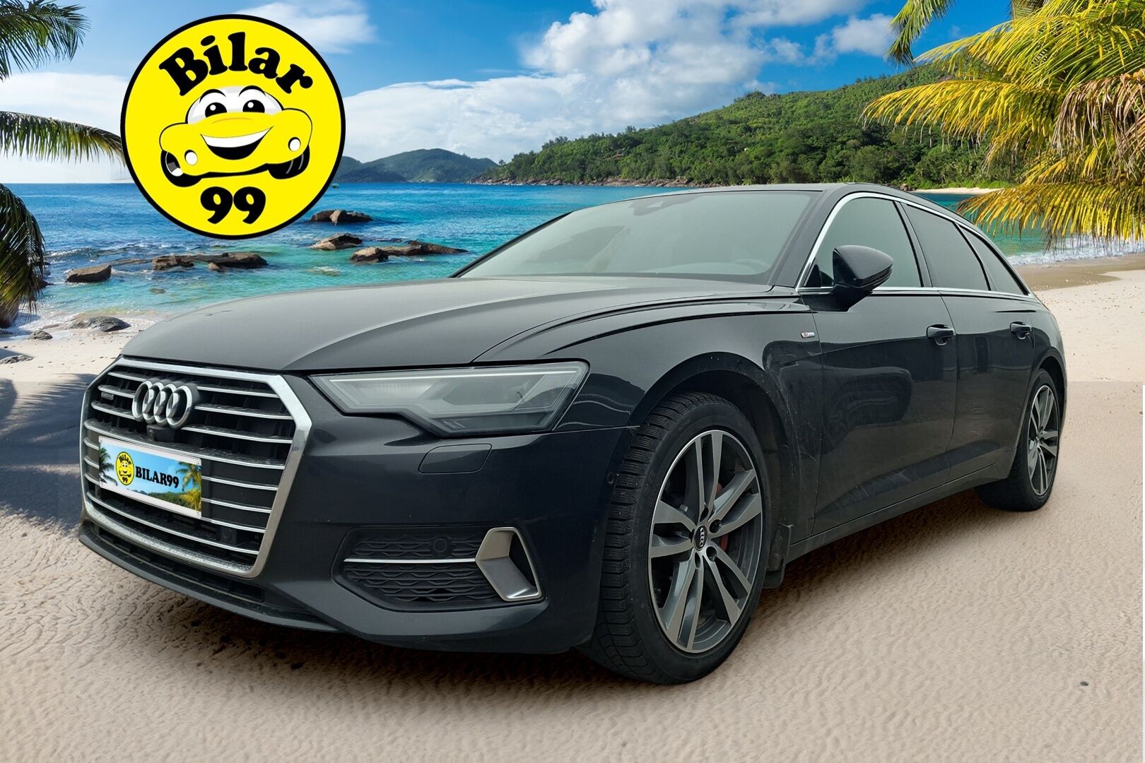 Audi A6 2018 Avant Business Sport Launch Edition 45 TDI quattro tiptronic-autom. ** Bang&Olufsen Premium 3D / 360 kamera / Webasto / Sähk. Koukku / S-Line / - HULLUT AVAJAISHULINAT KORKOTARJOUS 3,29 %