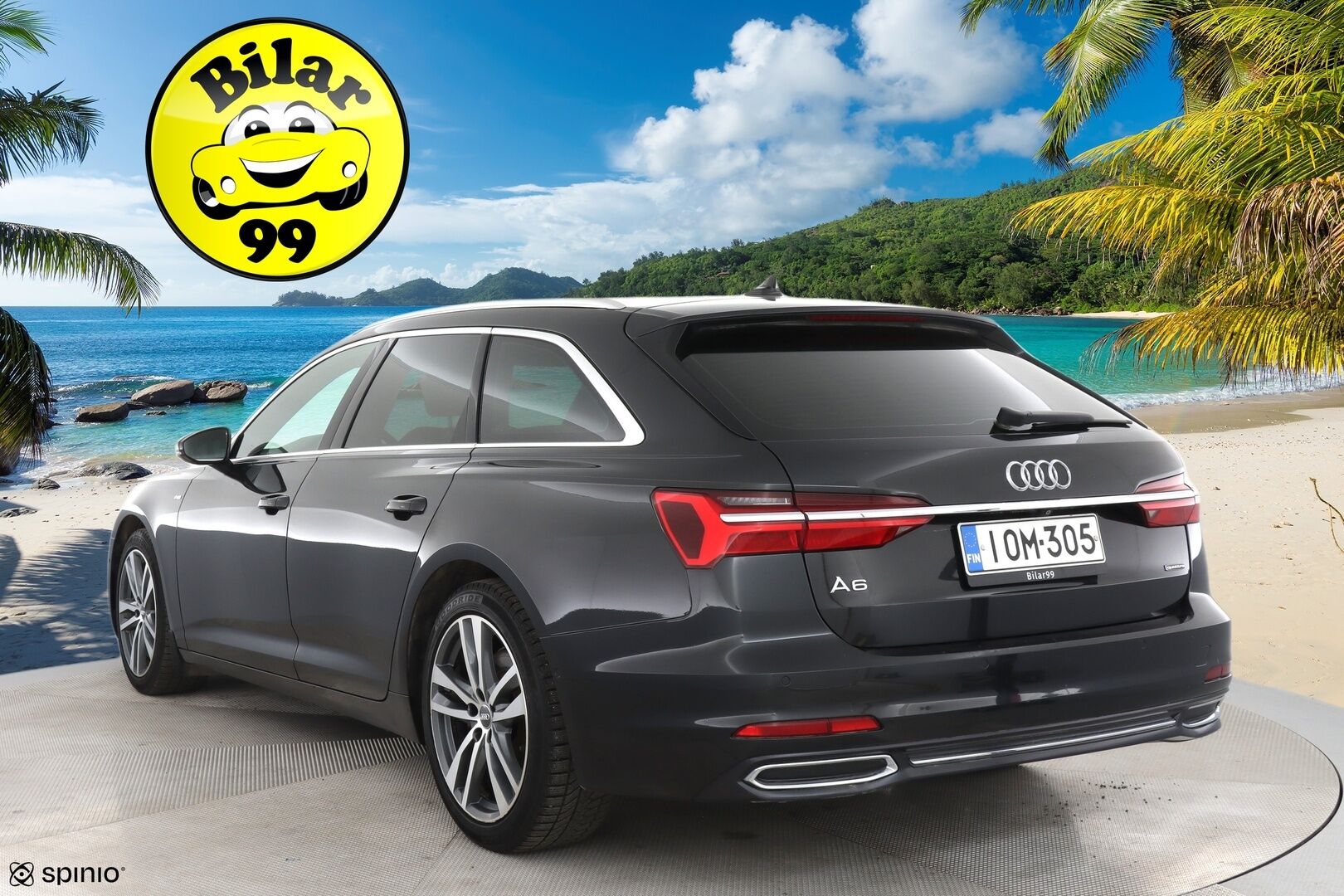 Audi A6 2019 Avant Business Sport Launch Edition 45 TDI quattro tiptronic-autom. ** Bang&Olufsen Premium 3D / 360 kamera / Webasto / Sähk. Koukku / S-Line / - Todella hyvin pidetty yksilö / Runsaasti ja avokätisesti varusteltu / Upea kokonaisuus - HULLUT AVAJAISHULINAT KORKOTARJOUS 3,29 %