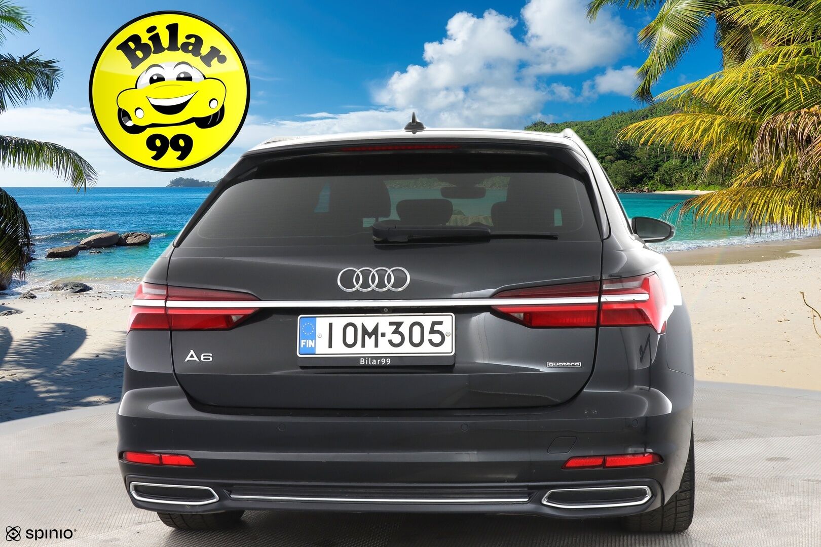 Audi A6 2019 Avant Business Sport Launch Edition 45 TDI quattro tiptronic-autom. ** Bang&Olufsen Premium 3D / 360 kamera / Webasto / Sähk. Koukku / S-Line / - Todella hyvin pidetty yksilö / Runsaasti ja avokätisesti varusteltu / Upea kokonaisuus - HULLUT AVAJAISHULINAT KORKOTARJOUS 3,29 %