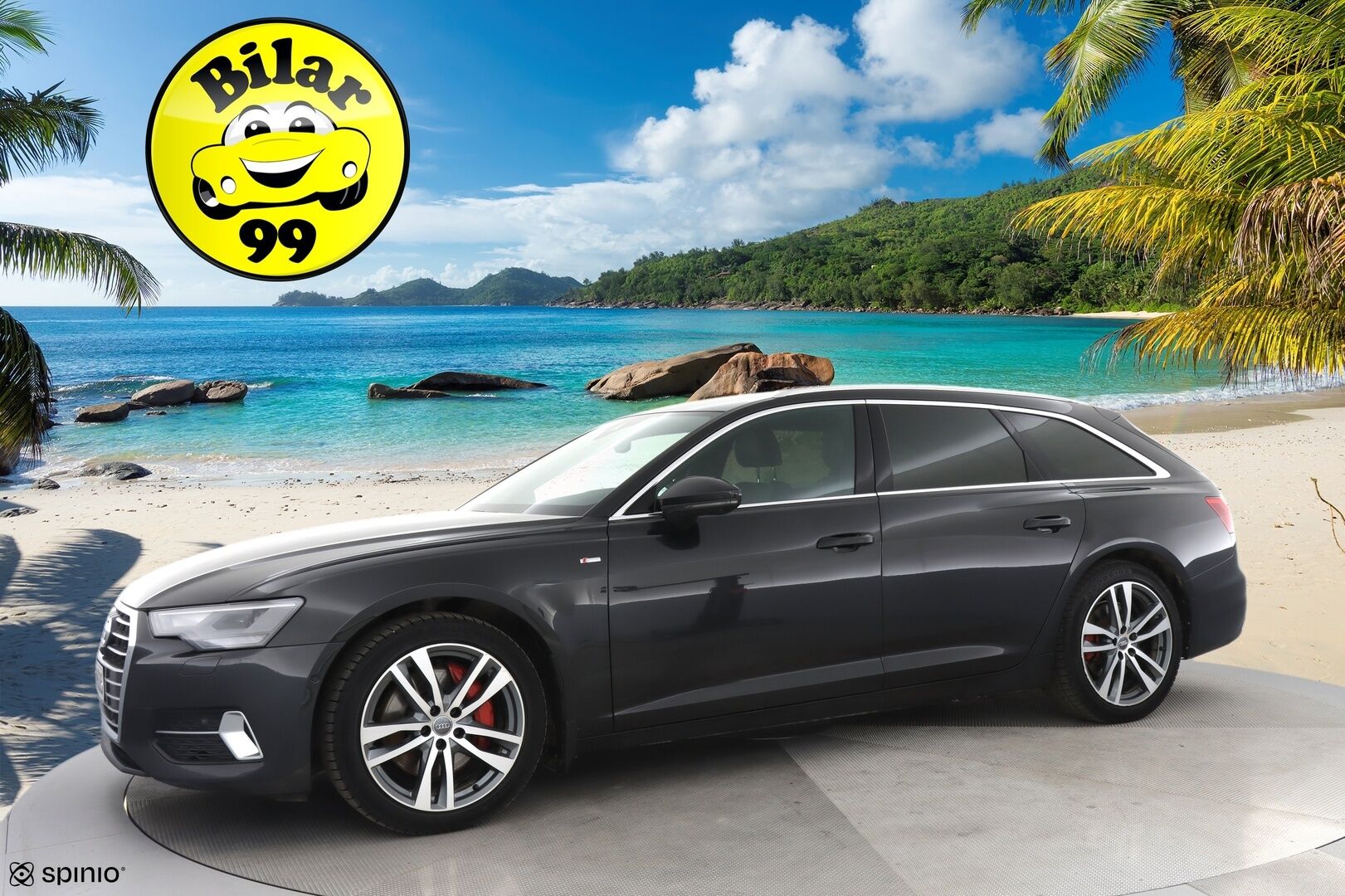 Audi A6 2019 Avant Business Sport Launch Edition 45 TDI quattro tiptronic-autom. ** Bang&Olufsen Premium 3D / 360 kamera / Webasto / Sähk. Koukku / S-Line / - Todella hyvin pidetty yksilö / Runsaasti ja avokätisesti varusteltu / Upea kokonaisuus - HULLUT AVAJAISHULINAT KORKOTARJOUS 3,29 %