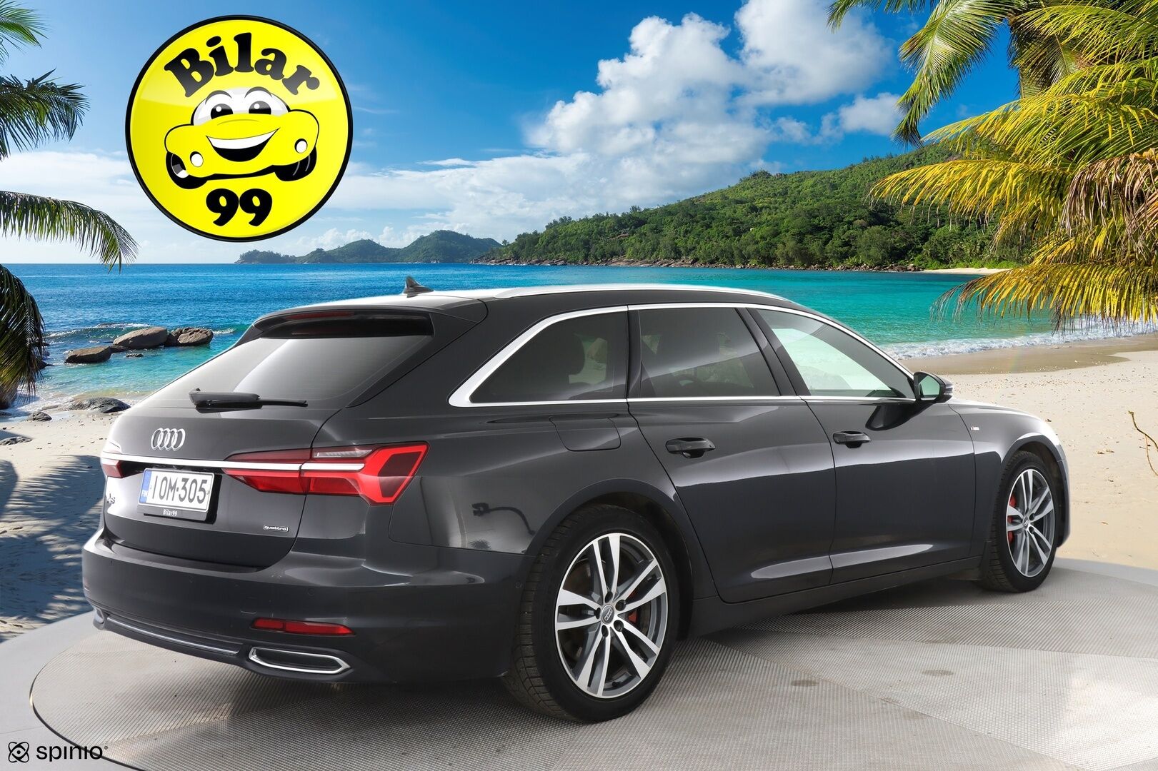 Audi A6 2019 Avant Business Sport Launch Edition 45 TDI quattro tiptronic-autom. ** Bang&Olufsen Premium 3D / 360 kamera / Webasto / Sähk. Koukku / S-Line / - Todella hyvin pidetty yksilö / Runsaasti ja avokätisesti varusteltu / Upea kokonaisuus - HULLUT AVAJAISHULINAT KORKOTARJOUS 3,29 %