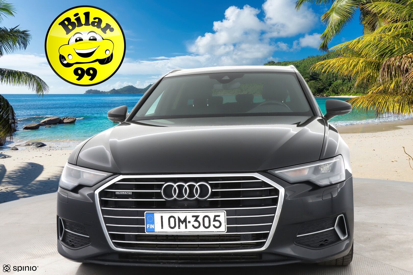 Audi A6 2019 Avant Business Sport Launch Edition 45 TDI quattro tiptronic-autom. ** Bang&Olufsen Premium 3D / 360 kamera / Webasto / Sähk. Koukku / S-Line / - Todella hyvin pidetty yksilö / Runsaasti ja avokätisesti varusteltu / Upea kokonaisuus - HULLUT AVAJAISHULINAT KORKOTARJOUS 3,29 %