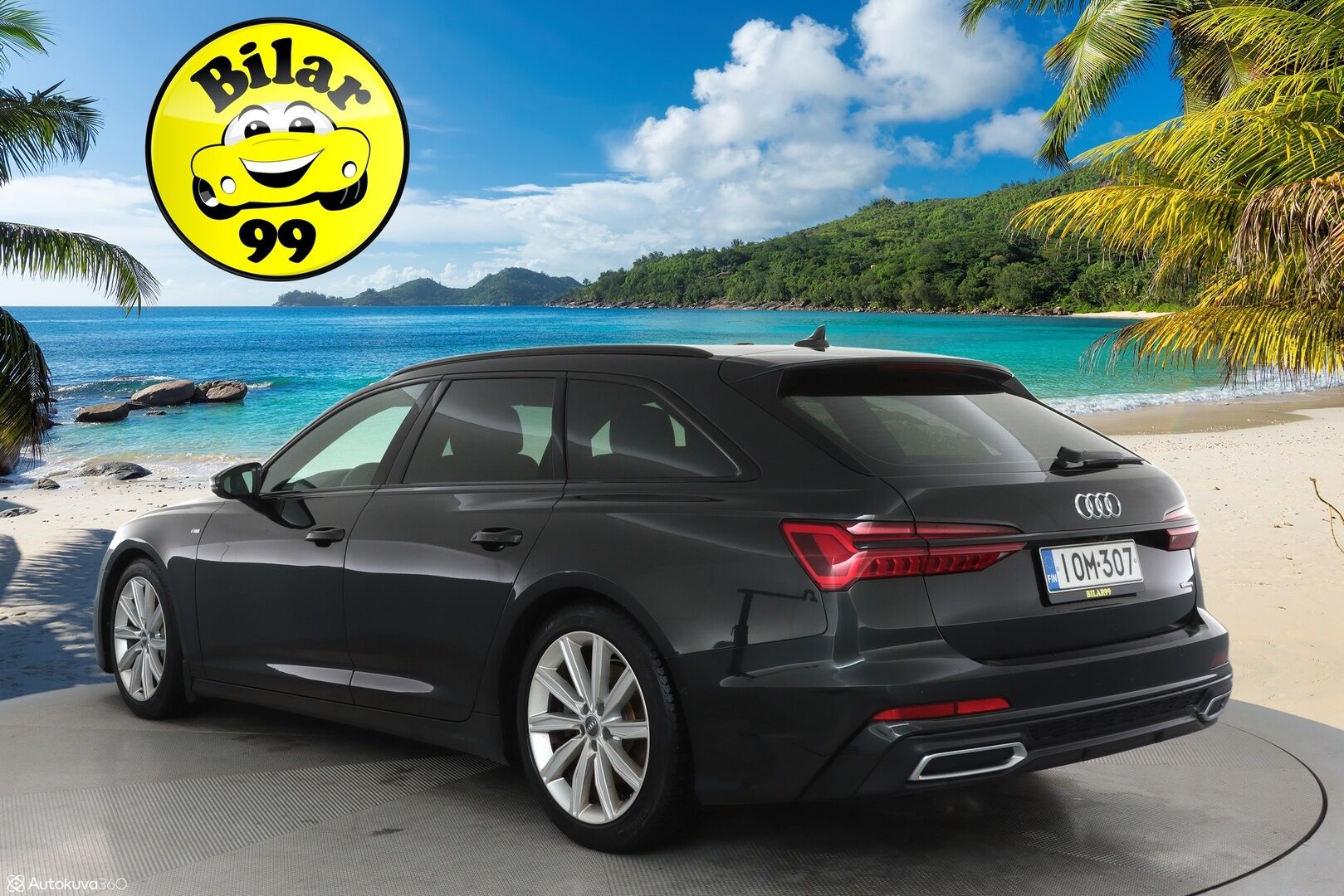 Audi A6 2019 Avant Business Sport Launch Edition 45 TDI S-Line **Webasto / Matrix LED / Koukku / 360 Kamera / Ilma-alusta / Keyless / Apple&Android** - 3,99 % KORKOTARJOUS TÄHÄN AUTOON - 