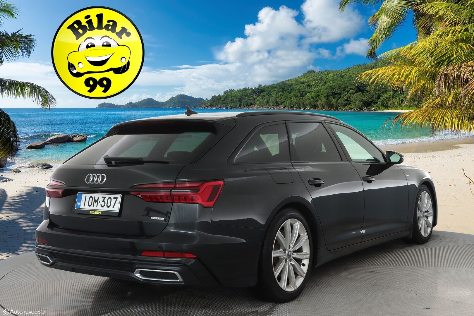 Audi A6 2019 Avant Business Sport Launch Edition 45 TDI S-Line **Webasto / Matrix LED / Koukku / 360 Kamera / Ilma-alusta / Keyless / Apple&Android** - 3,99 % KORKOTARJOUS TÄHÄN AUTOON - 