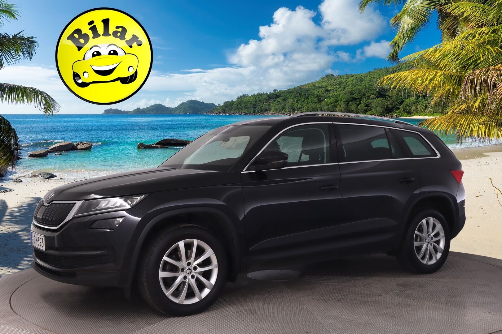 Skoda Kodiaq 2019 2,0 TDI 150 Ambition DSG Autom. - Adapt vakkari | Canton | Pa*lämmitin | Avaimeton kulku | Hands free takaluukku | SmartLink | Suomi-auto | 2x Uudet renkaat