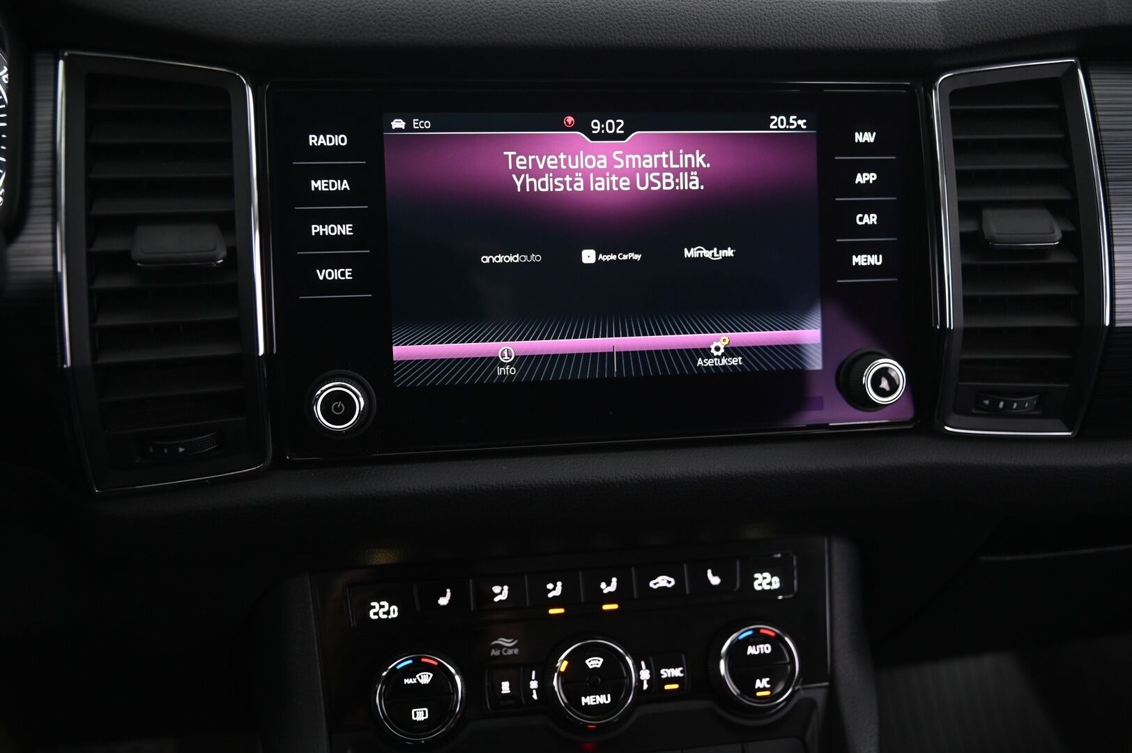 Skoda Kodiaq 2019 2,0 TDI 150 Ambition DSG Autom. - Adapt vakkari | Canton | Pa*lämmitin | Avaimeton kulku | Hands free takaluukku | SmartLink | Suomi-auto | 2x Uudet renkaat