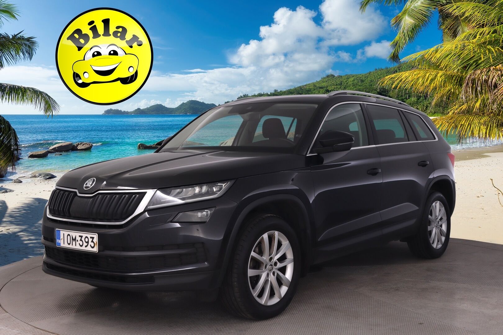 Skoda Kodiaq 2019 2,0 TDI 150 Ambition DSG Autom. - Adapt vakkari | Canton | Pa*lämmitin | Avaimeton kulku | Hands free takaluukku | SmartLink | Suomi-auto | 2x Uudet renkaat