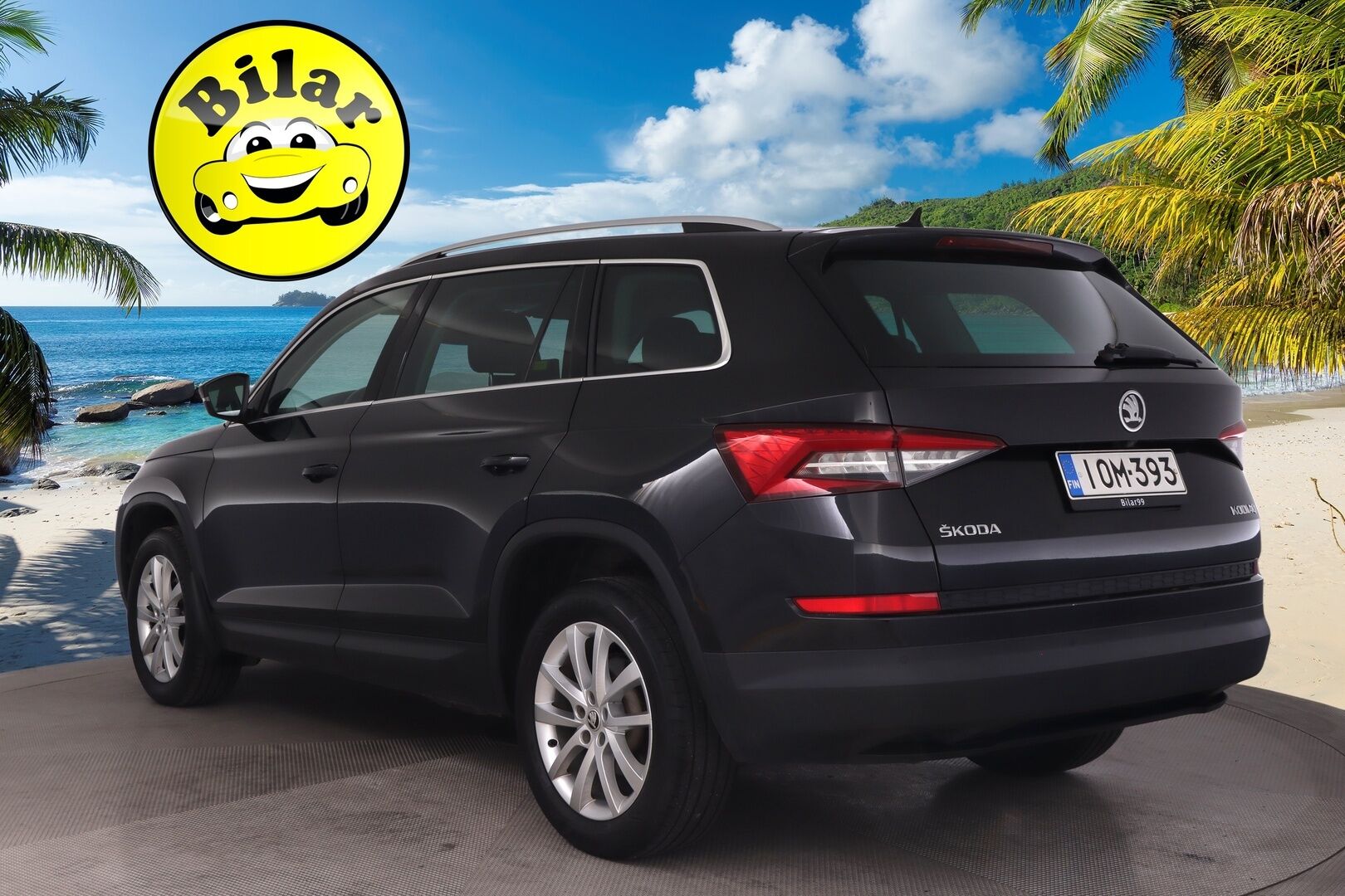 Skoda Kodiaq 2019 2,0 TDI 150 Ambition DSG Autom. - Adapt vakkari | Canton | Pa*lämmitin | Avaimeton kulku | Hands free takaluukku | SmartLink | Suomi-auto | 2x Uudet renkaat