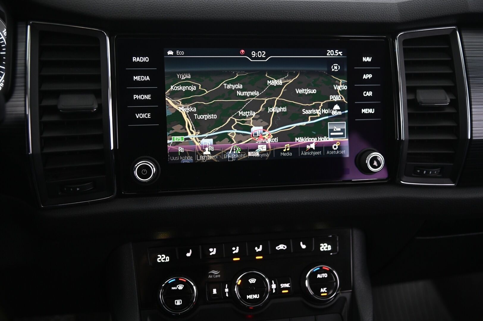 Skoda Kodiaq 2019 2,0 TDI 150 Ambition DSG Autom. - Adapt vakkari | Canton | Pa*lämmitin | Avaimeton kulku | Hands free takaluukku | SmartLink | Suomi-auto | 2x Uudet renkaat