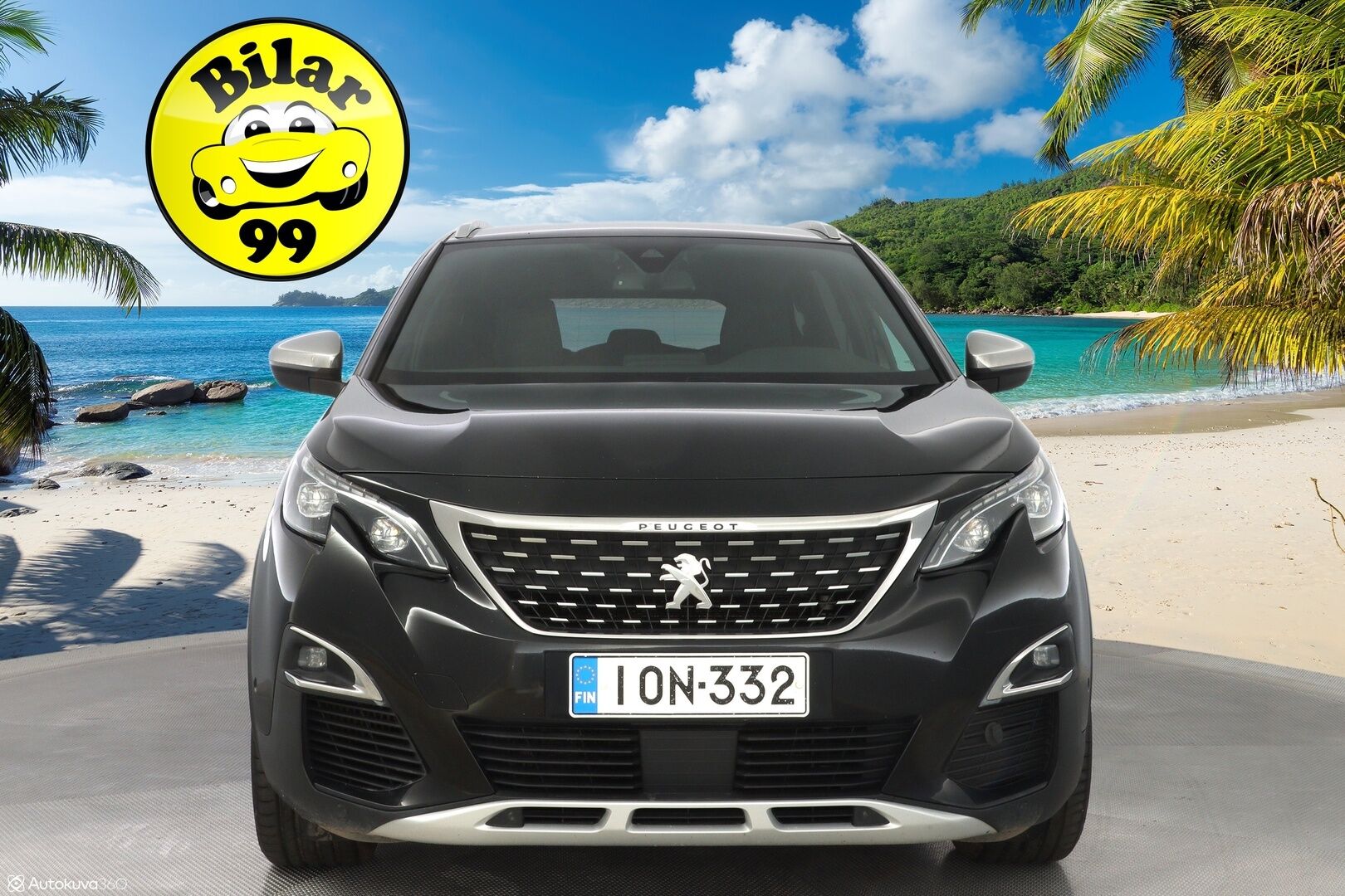 Peugeot 5008 2018 GT BlueHDi 180 EAT8-automaatti  *360-kamera / Blis / Digimittaristo / Ambient / Lohko / Keyless* - Suomi-auto / GT-Line / 7-Paikkainen / Kahdet alumiinivanteet / Myydään juuri huollettuna
