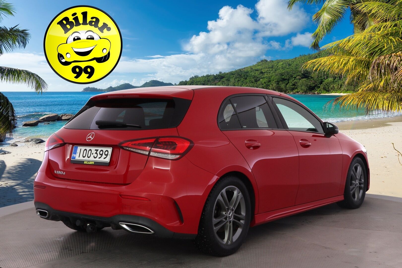 Mercedes-Benz A 2019 180 d A Business AMG *Suomi-auto / Vakionopeudensäädin / Peruutuskamera / LED High performance-ajovalot / Lohkolämmitin sisäpuhaltimella / Koukku* - *2x Renkaat & Vanteet / Digimittaristo / Kaistavahti / Puolnahka sport-penkit*