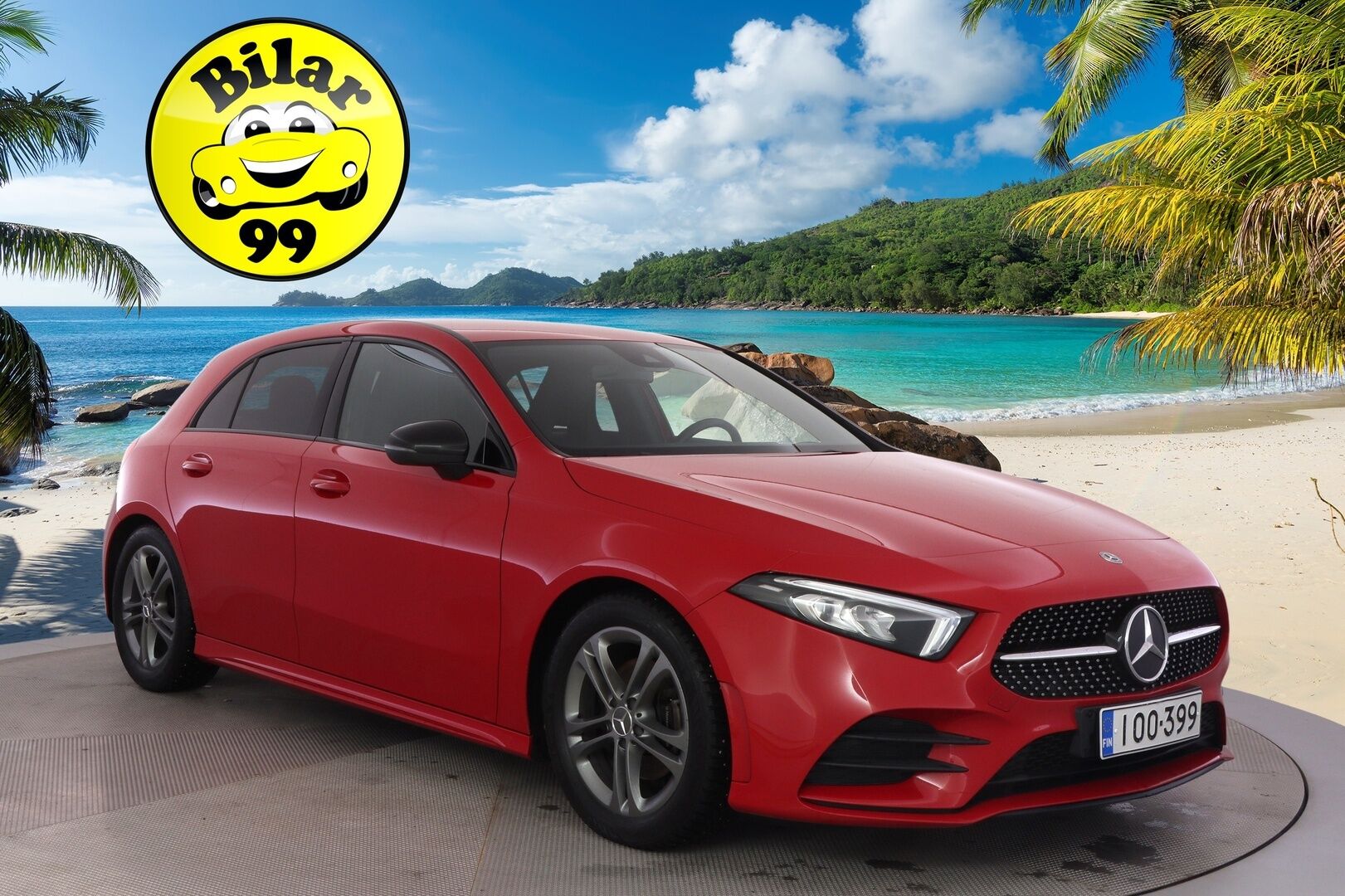 Mercedes-Benz A 2019 180 d A Business AMG *Suomi-auto / Vakionopeudensäädin / Peruutuskamera / LED High performance-ajovalot / Lohkolämmitin sisäpuhaltimella / Koukku* - *2x Renkaat & Vanteet / Digimittaristo / Kaistavahti / Puolnahka sport-penkit*