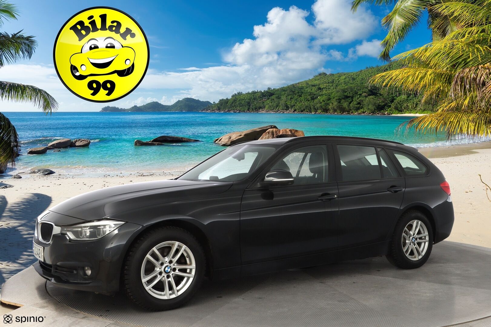 BMW 320 2019 F31 Touring 320d xDrive Summer Edition * Nahkasisusta / Webasto / Sporttipenkit / Parkkitutkat / M-Sport ratti * - Suomi-auto / Merkkihuollettu / Viimeisin huolto 139tkm - HULLU BLACKWEEK KORKOTARJOUS 2,49%