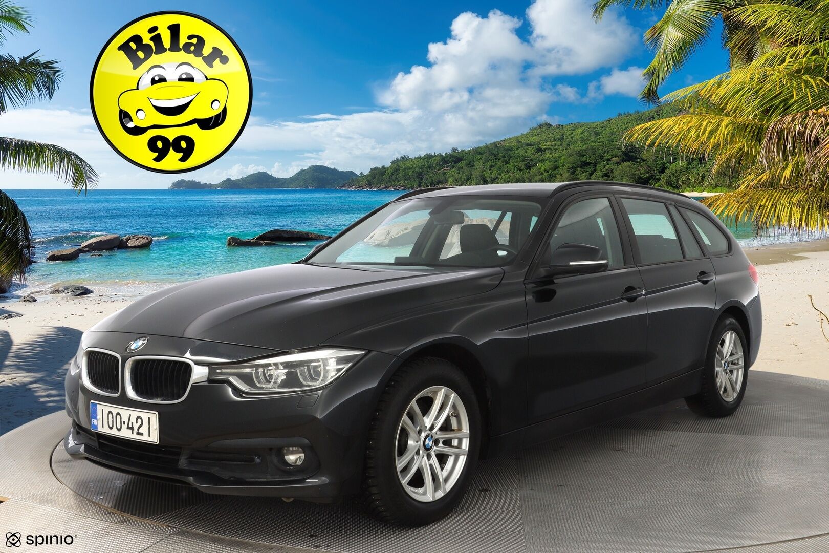 BMW 320 2019 F31 Touring 320d xDrive Summer Edition * Nahkasisusta / Webasto / Sporttipenkit / Parkkitutkat / M-Sport ratti * - Suomi-auto / Merkkihuollettu / Viimeisin huolto 139tkm