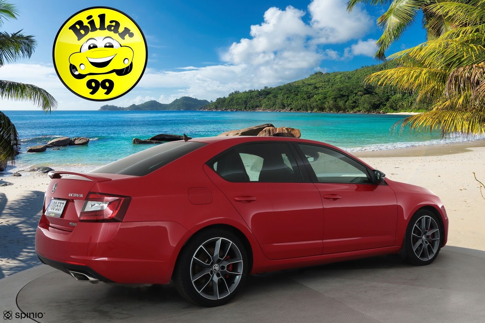 Skoda Octavia 2019 2,0 TSI RS BusinessLine DSG **Webasto / ACC / LED-valot / P.Kamera / Navi / Kaistavahti / Digimittaristo /  Keyless** - Suomi-auto / Kahdet Renkaat / Merkkihuollettu!