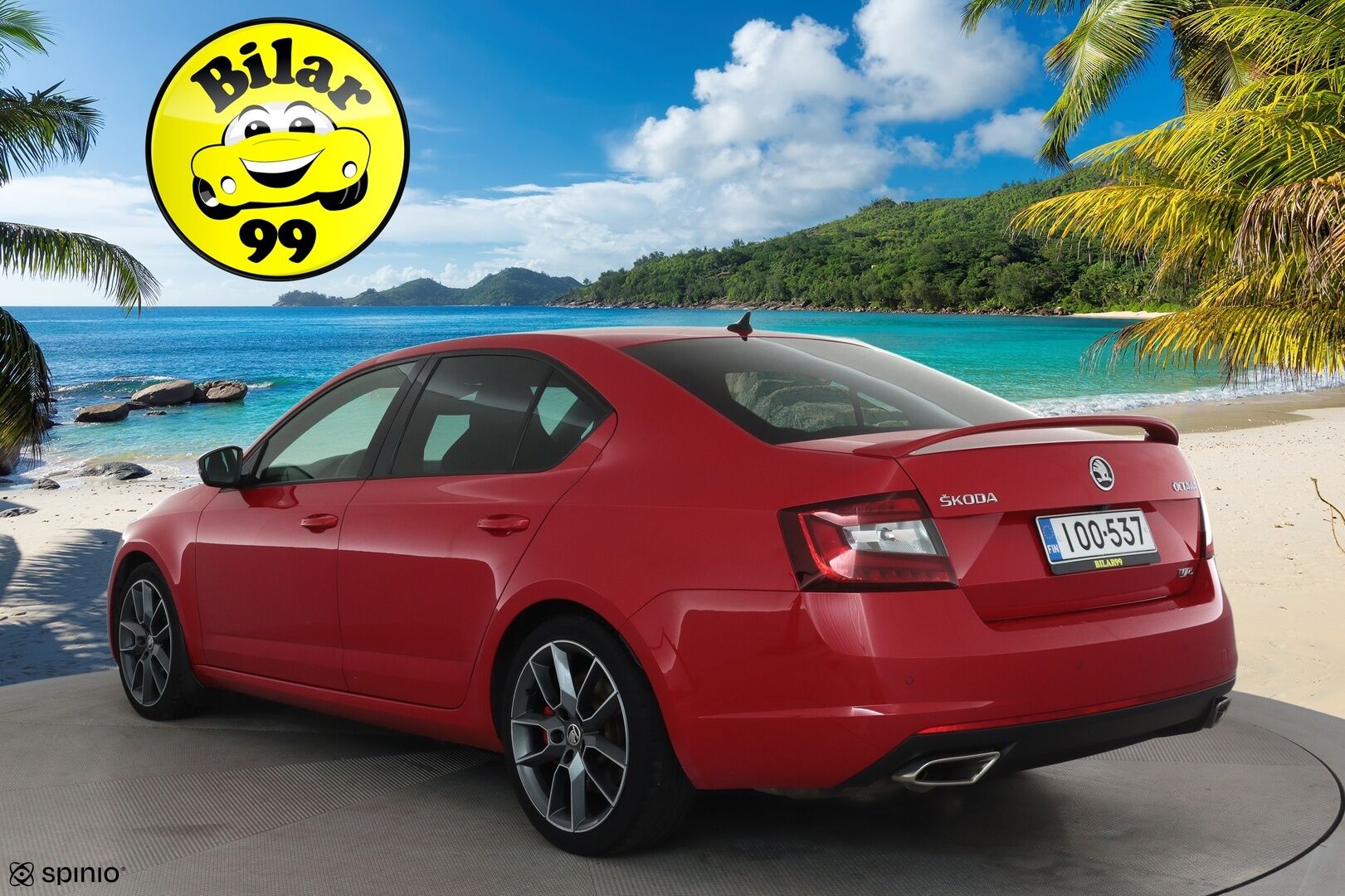 Skoda Octavia 2019 2,0 TSI RS BusinessLine DSG **Webasto / ACC / LED-valot / P.Kamera / Navi / Kaistavahti / Digimittaristo /  Keyless** - Suomi-auto / Kahdet Renkaat / Merkkihuollettu!