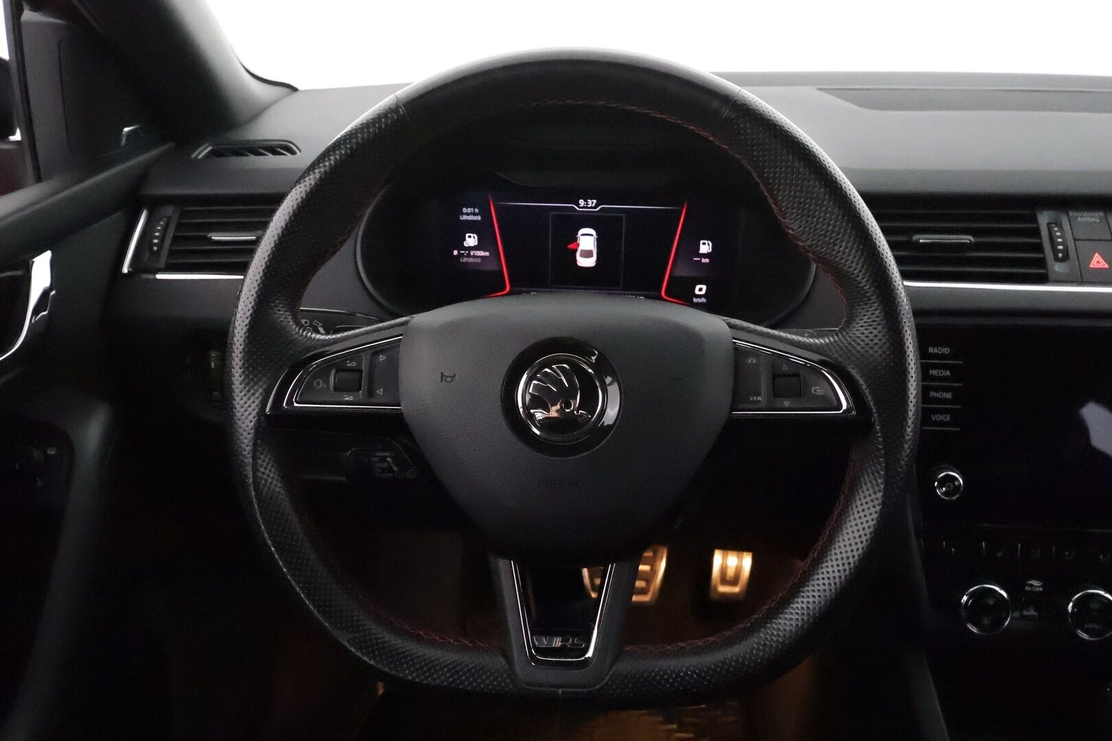Skoda Octavia 2019 2,0 TSI RS BusinessLine DSG **Webasto / ACC / LED-valot / P.Kamera / Navi / Kaistavahti / Digimittaristo /  Keyless** - Suomi-auto / Kahdet Renkaat / Merkkihuollettu!