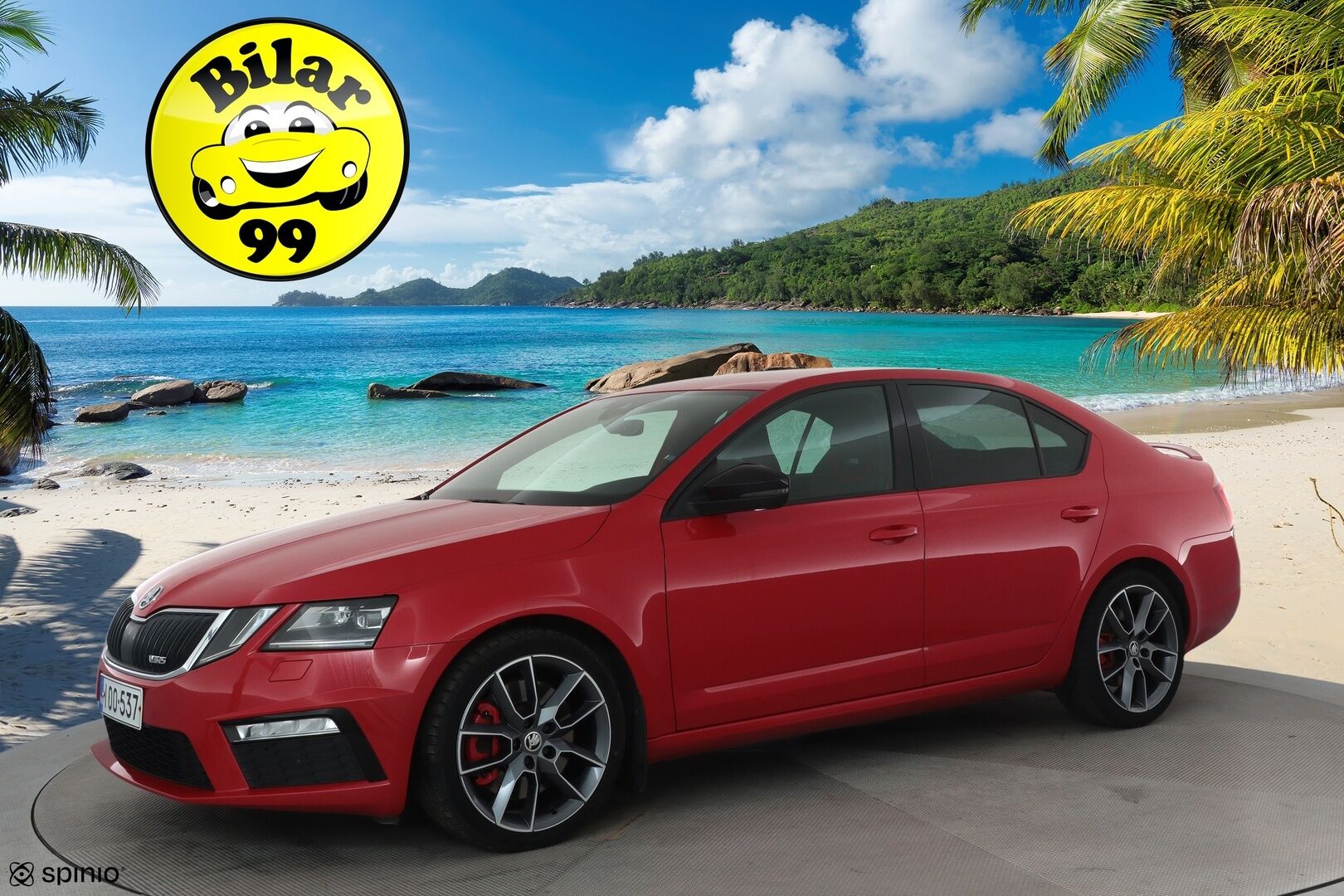 Skoda Octavia 2019 2,0 TSI RS BusinessLine DSG **Webasto / ACC / LED-valot / P.Kamera / Navi / Kaistavahti / Digimittaristo /  Keyless** - Suomi-auto / Kahdet Renkaat / Merkkihuollettu!