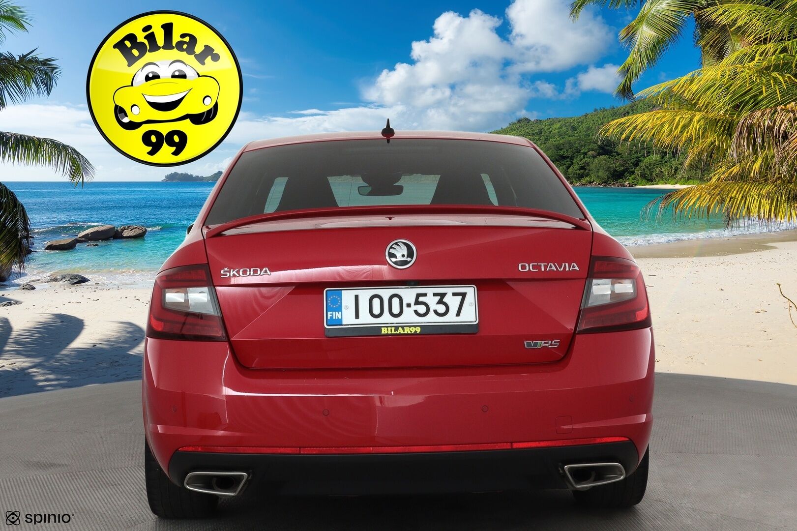 Skoda Octavia 2019 2,0 TSI RS BusinessLine DSG **Webasto / ACC / LED-valot / P.Kamera / Navi / Kaistavahti / Digimittaristo /  Keyless** - Suomi-auto / Kahdet Renkaat / Merkkihuollettu!