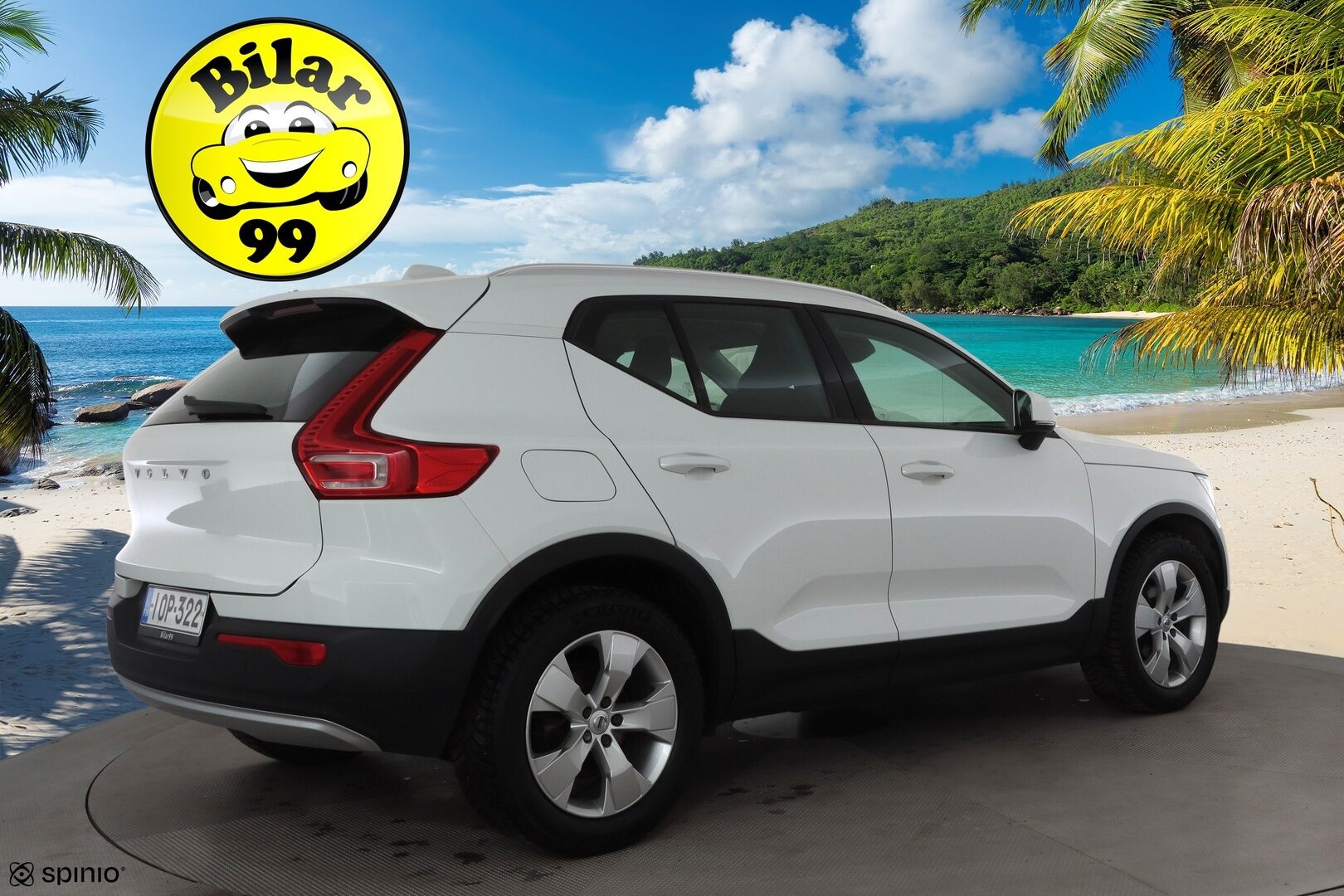 Volvo XC40 2019 D3 Business aut * ACC / P.tutka / Webasto / Koukku / Navi / LED / Digimittaristo * - Suomi-auto / Merkkihuollettu