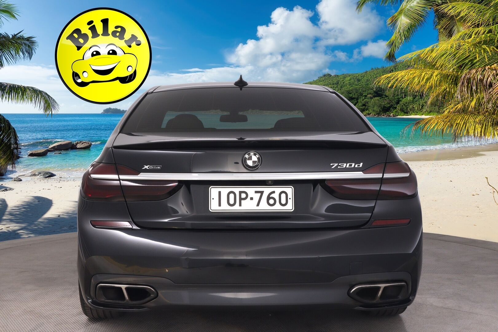 BMW 730 2016 G11 Sedan 730d A xDrive Business Exclusive M-Sport - Laser | Digimittaristo | Soft Close | Harman Kardon | HUD | ACC | Webasto | 360 | Comfort Muisteilla | Keyless | Ilma-Alusta | Proffanavi | Blis | Suomi-Auto 