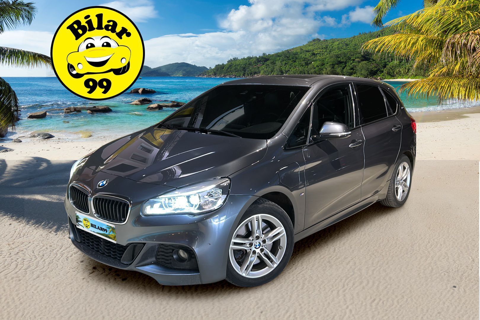BMW 225 2017 F45 Active Tourer 225xe A Charged Edition M Sport - Panoraama | Peruutuskamera | Nahkasisusta | LED | Sporttipenkit | Sähköluukku | Navi | 2x Renkaat Aluvantein!