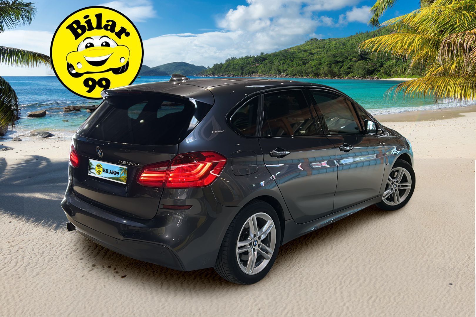 BMW 225 2017 F45 Active Tourer 225xe A Charged Edition M Sport - Panoraama | Peruutuskamera | Nahkasisusta | LED | Sporttipenkit | Sähköluukku | Navi | 2x Renkaat Aluvantein!