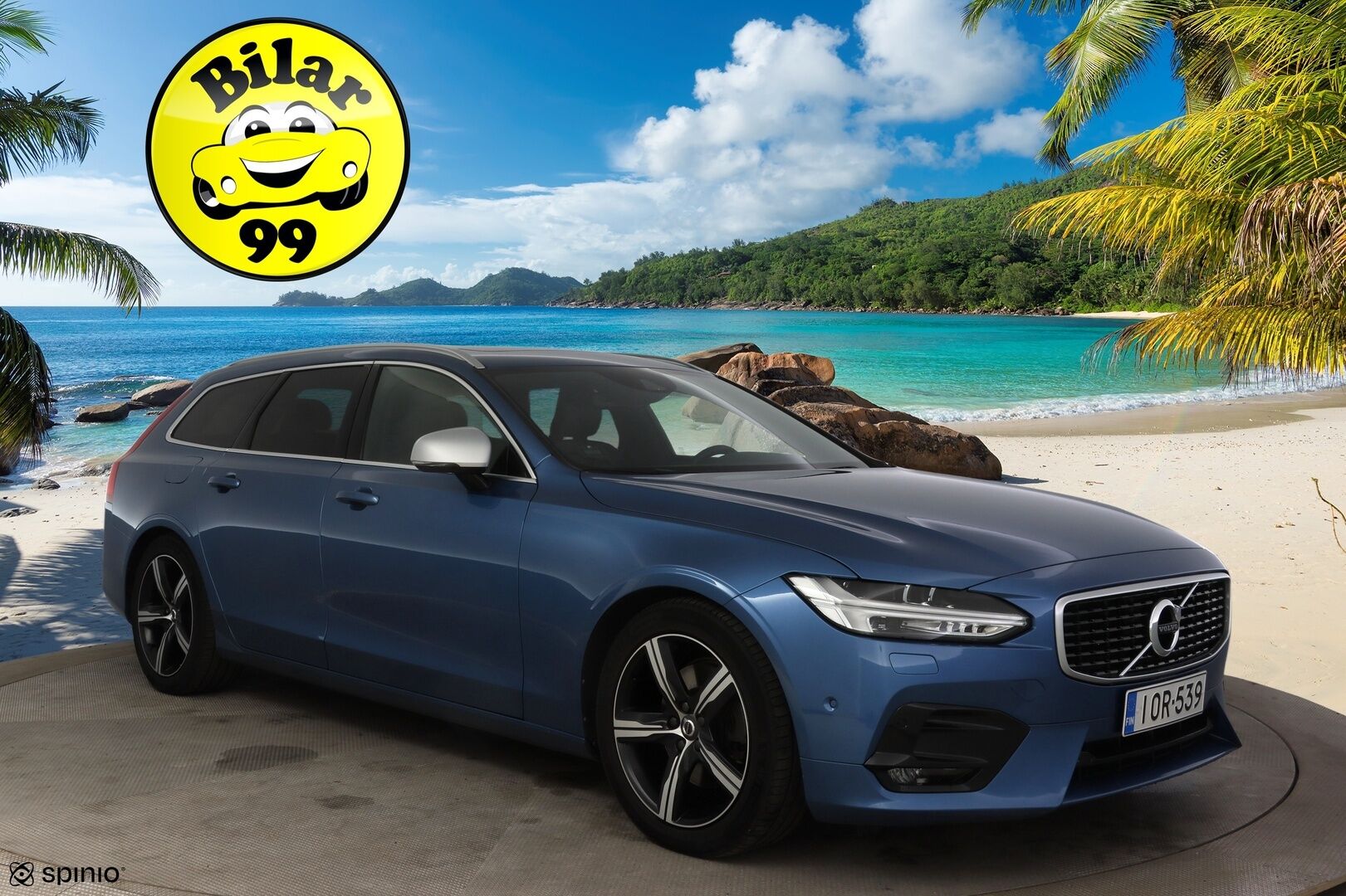 Volvo V90 2017 D4 R-Design aut.** Pilot Assist / Webasto / HUD / Panoraama / P. Kamera / Keyless Go / BLIS / Muistipenkki ** - *Tulossa myyntiin! / Ei AdBlue-järjestelmää / 2x renkaat / Hihna vaihdettu 1/2022 89tkm*