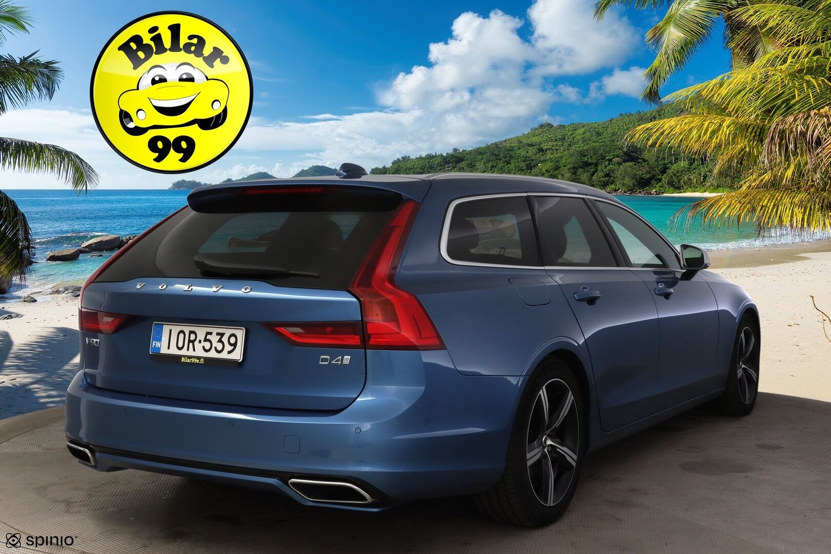 Volvo V90 2017 D4 R-Design aut.** Pilot Assist / Webasto / HUD / Panoraama / P. Kamera / Keyless Go / BLIS / Muistipenkki ** - *Tulossa myyntiin! / Ei AdBlue-järjestelmää / 2x renkaat / Hihna vaihdettu 1/2022 89tkm*