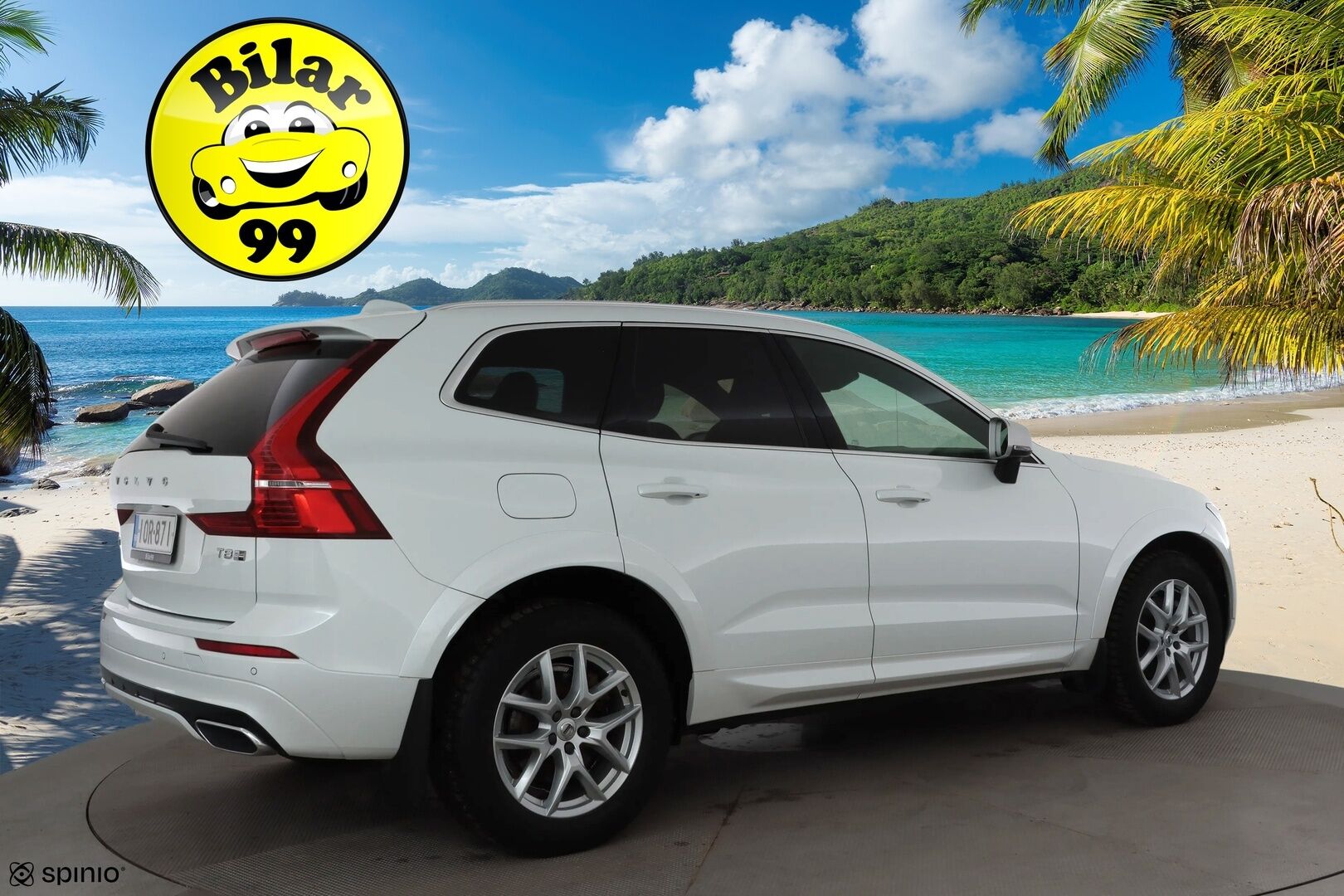 Volvo XC60 2019 T8 AWD R-Design aut * Ilma-alusta / ACC / Webasto / Koukku / Full-LED / P.Kamera / Panorama / Sportpenkki Muistilla * - Suomi-auto / 2x Latauskaapelit / Merkkihuollot / Kahdet renkaat aluvanteilla