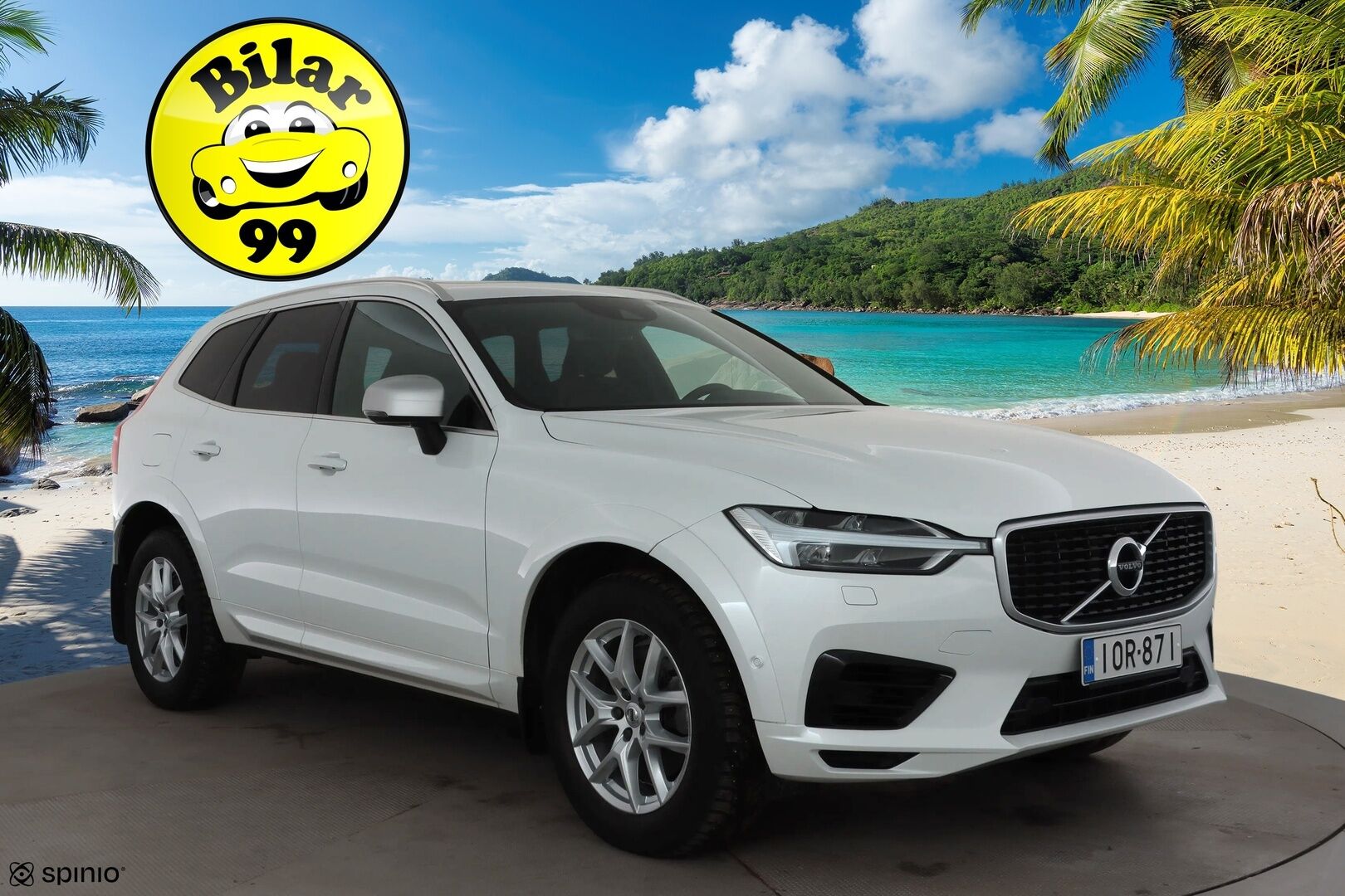 Volvo XC60 2019 T8 AWD R-Design aut * Ilma-alusta / ACC / Webasto / Koukku / Full-LED / P.Kamera / Panorama / Sportpenkki Muistilla * - Suomi-auto / 2x Latauskaapelit / Merkkihuollot / Kahdet renkaat aluvanteilla