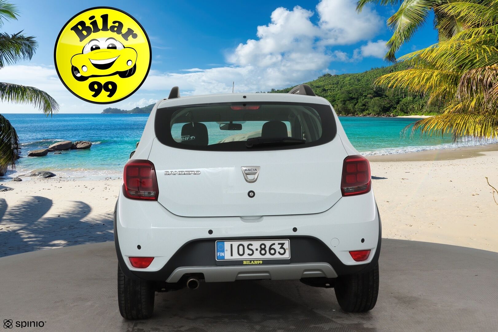 Dacia Sandero 2020 Stepway TCe 90 **Vakkari / P.tutka / Lohkolämmitin / Navi / Apple&Android / Bluetooth** - Suomi-auto / Merkkihuollettu 