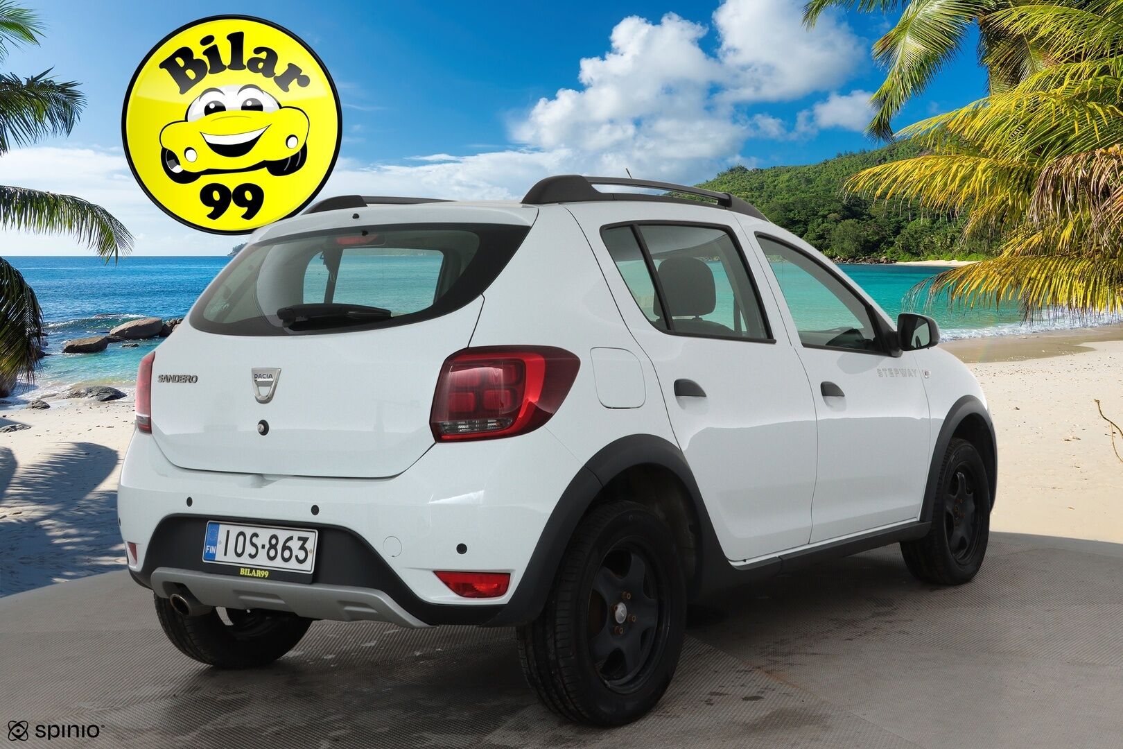 Dacia Sandero 2020 Stepway TCe 90 **Vakkari / P.tutka / Lohkolämmitin / Navi / Apple&Android / Bluetooth** - Suomi-auto / Merkkihuollettu 