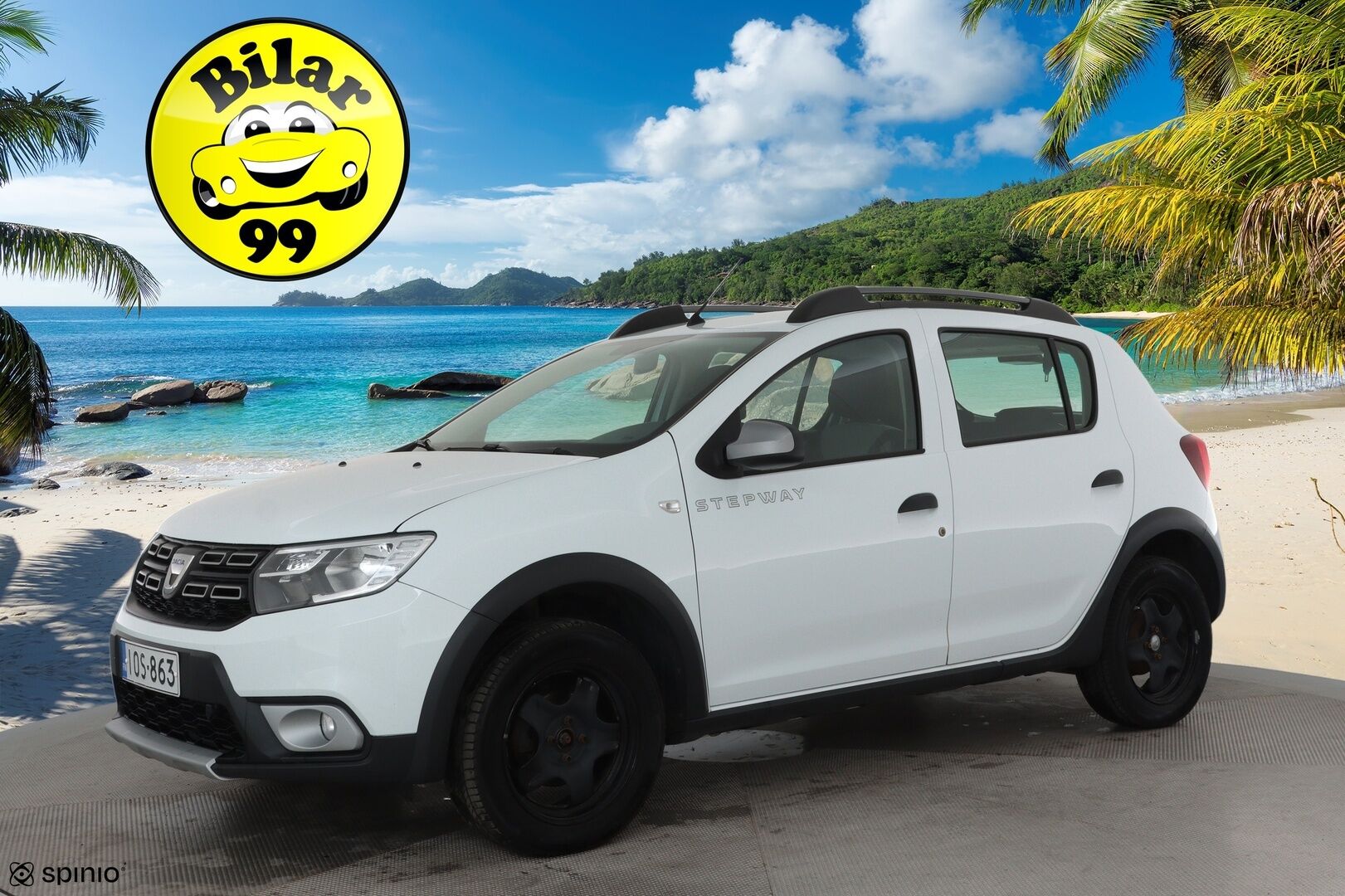 Dacia Sandero 2020 Stepway TCe 90 **Vakkari / P.tutka / Lohkolämmitin / Navi / Apple&Android / Bluetooth** - Suomi-auto / Merkkihuollettu 