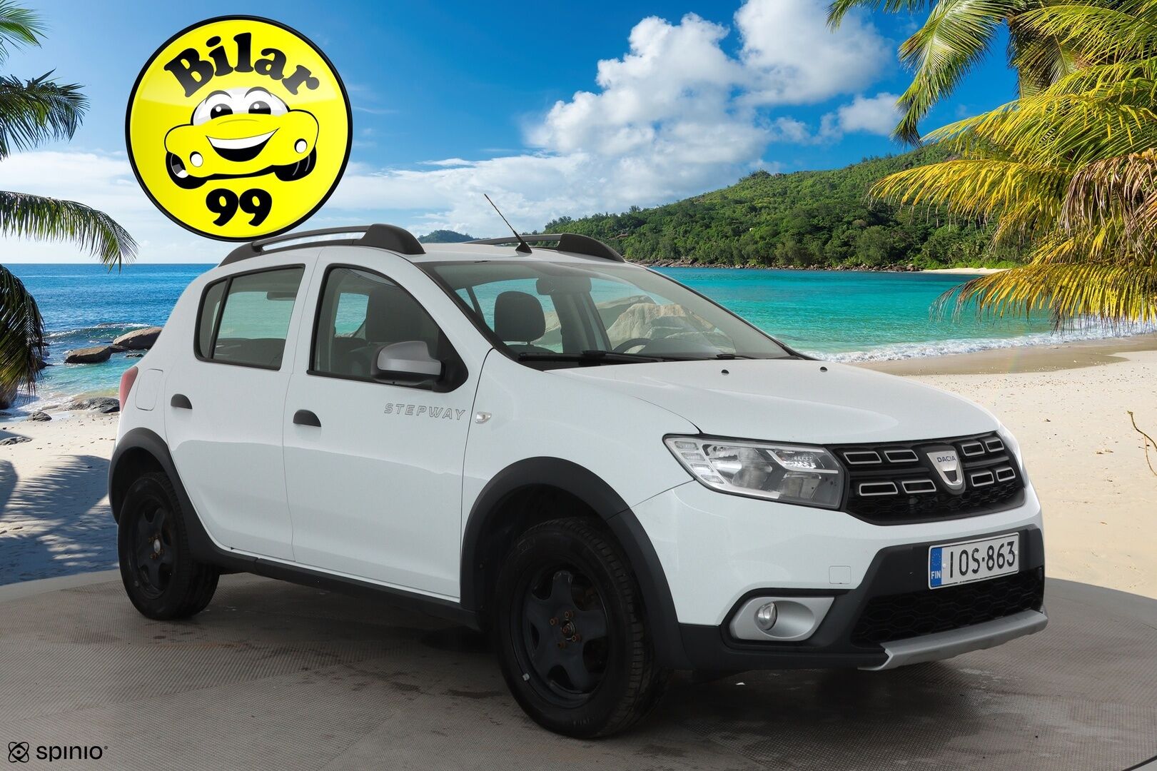 Dacia Sandero 2020 Stepway TCe 90 **Vakkari / P.tutka / Lohkolämmitin / Navi / Apple&Android / Bluetooth** - Suomi-auto / Merkkihuollettu 