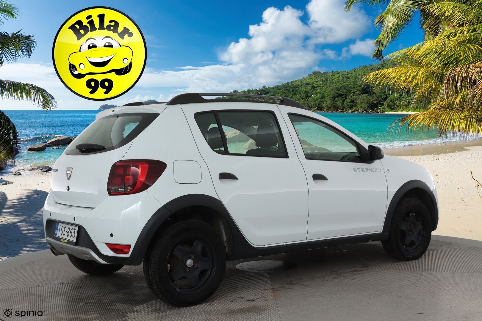 Dacia Sandero 2020 Stepway TCe 90 **Vakkari / P.tutka / Lohkolämmitin / Navi / Apple&Android / Bluetooth** - Suomi-auto / Merkkihuollettu 