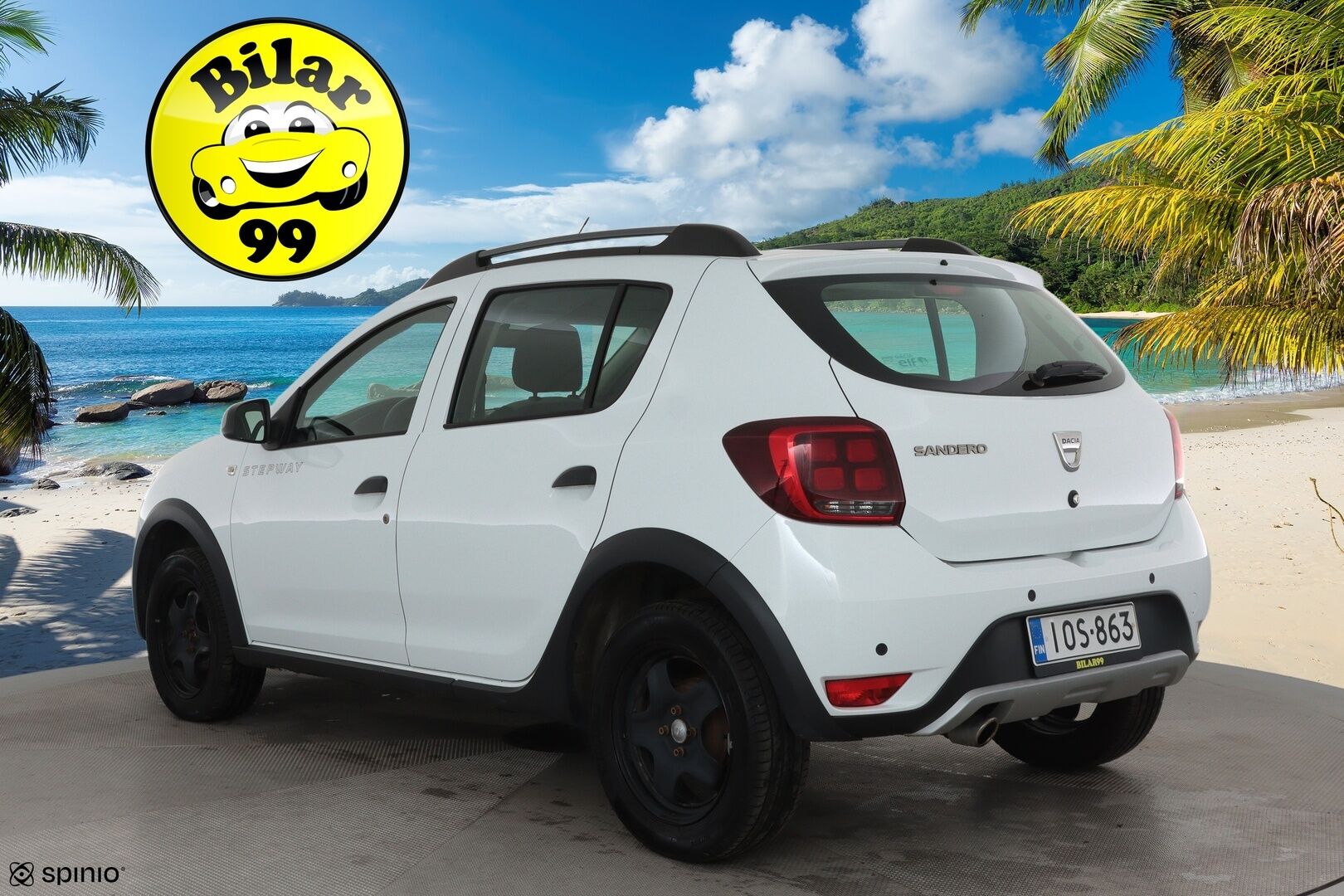 Dacia Sandero 2020 Stepway TCe 90 **Vakkari / P.tutka / Lohkolämmitin / Navi / Apple&Android / Bluetooth** - Suomi-auto / Merkkihuollettu 