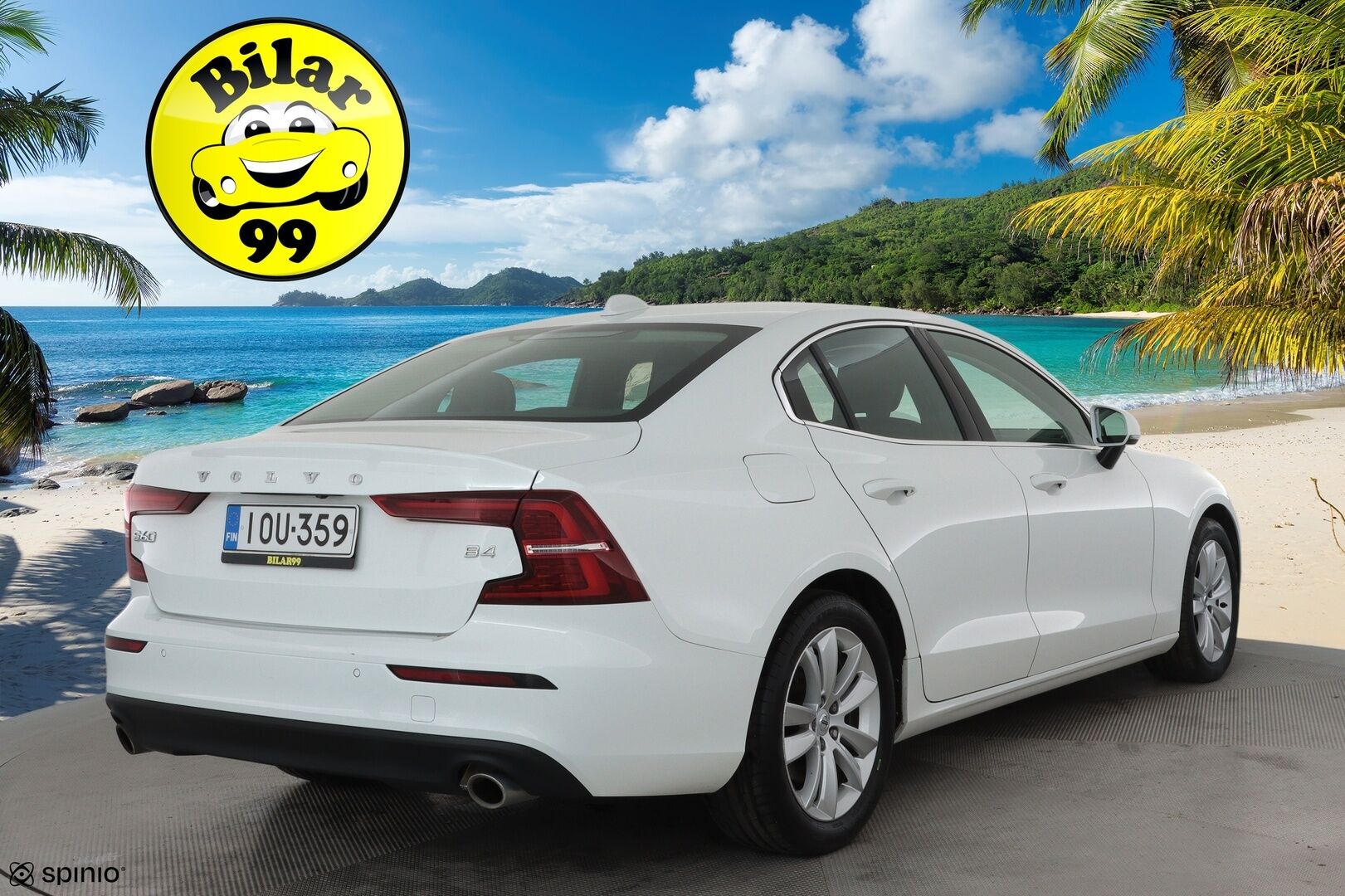 Volvo S60 2021 B4 MHEV Business aut **Adapt.vakkari / Full LED / Webasto / BLIS / H&K / Digimittaristo / Puolinahat** - 1.Om Suomi-auto / Kahdet renkaat aluvanteilla / Penkinlämmittimet takana / Ratinlämmitin / Puolinahat / KeylessGo 