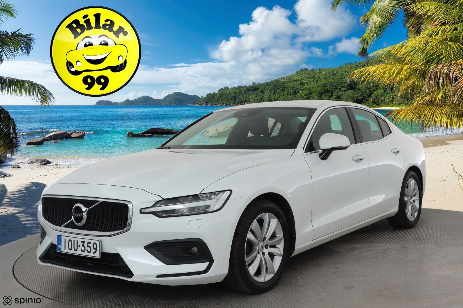 Volvo S60 2021 B4 MHEV Business aut **Adapt.vakkari / Full LED / Webasto / BLIS / H&K / Digimittaristo / Puolinahat** - 1.Om Suomi-auto / Kahdet renkaat aluvanteilla / Penkinlämmittimet takana / Ratinlämmitin / Puolinahat / KeylessGo 