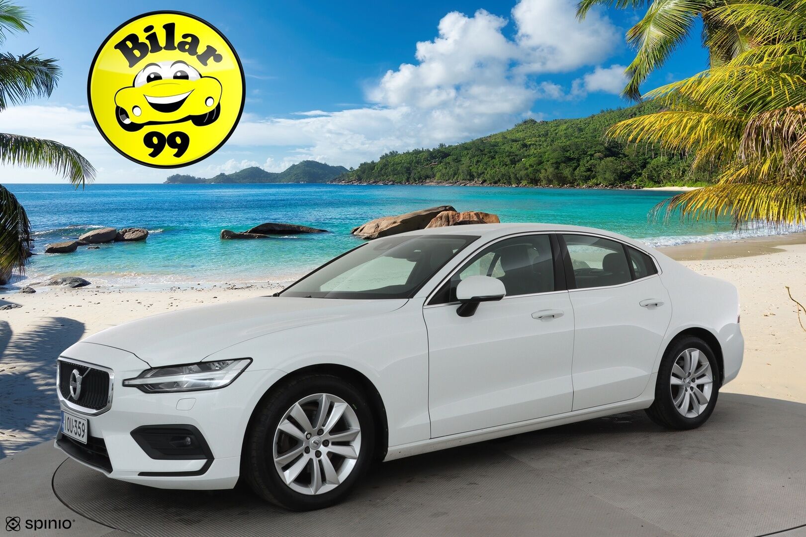 Volvo S60 2021 B4 MHEV Business aut **Adapt.vakkari / Full LED / Webasto / BLIS / H&K / Digimittaristo / Puolinahat** - 1.Om Suomi-auto / Kahdet renkaat aluvanteilla / Penkinlämmittimet takana / Ratinlämmitin / Puolinahat / KeylessGo 