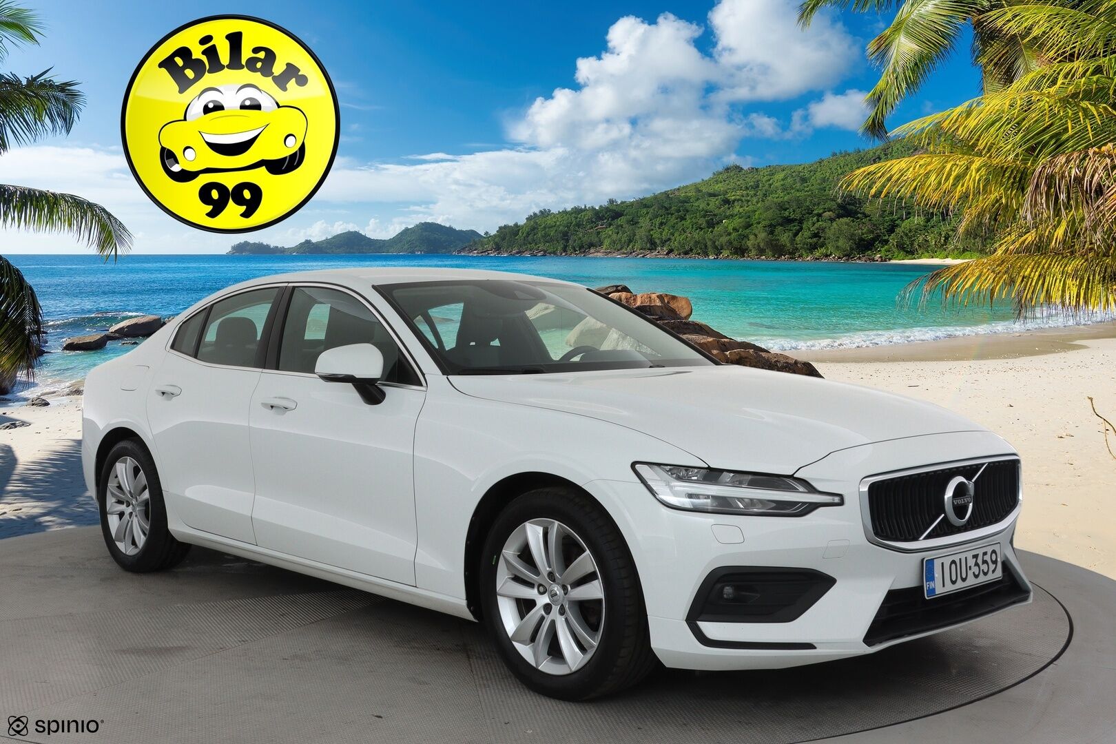 Volvo S60 2021 B4 MHEV Business aut **Adapt.vakkari / Full LED / Webasto / BLIS / H&K / Digimittaristo / Puolinahat** - 1.Om Suomi-auto / Kahdet renkaat aluvanteilla / Penkinlämmittimet takana / Ratinlämmitin / Puolinahat / KeylessGo 