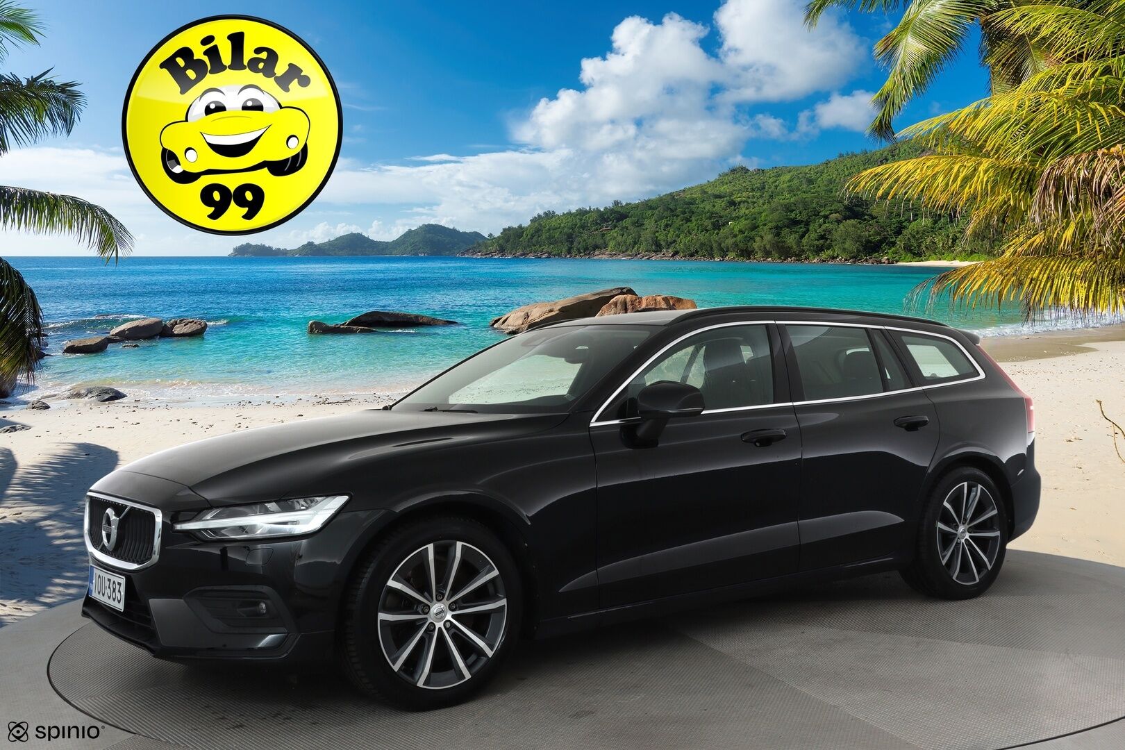 Volvo V60 2021 B5 AWD MHEV Business aut **Vakkari / P.kamera / Webasto / Koukku / KeylessGo / Navi / Digimittaristo / Full LED** - 3,99 % KORKOTARJOUS TÄHÄN AUTOON - 1:Om Suomi-auto / Kahdet renkaat aluvanteilla / Penkinlämmittimet takana / Ratinlämmitin / High Performance Audio