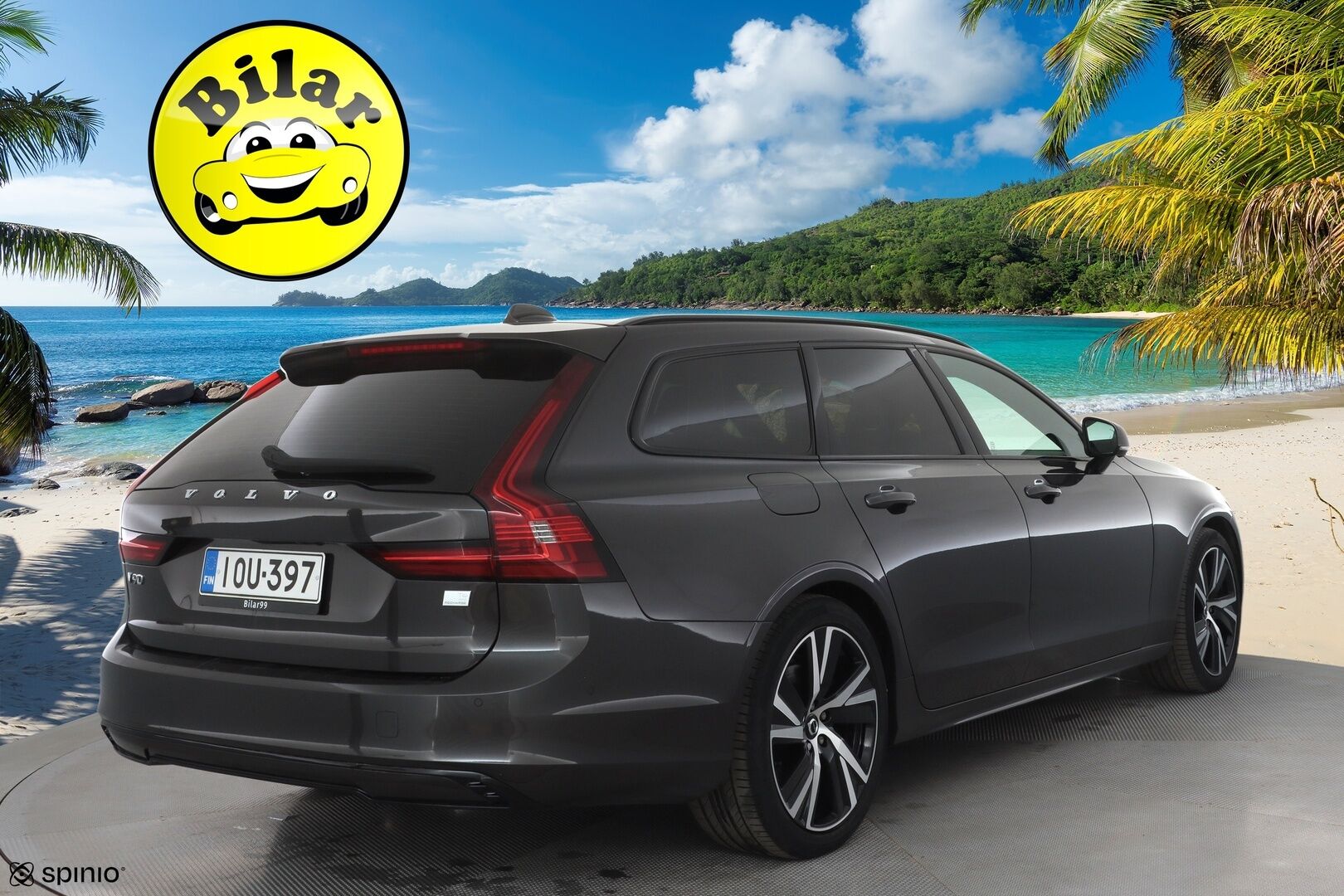 Volvo V90 2022 T6 TwE AWD Business R-Design aut - | ACC | Bowers&Wilkins | HUD | 360° | Muistipenkit | Panorama | Nahka-alcantara | Sporttipenkit | Pilot Assist | Merkkihuollot | 2x renkaat aluin |
